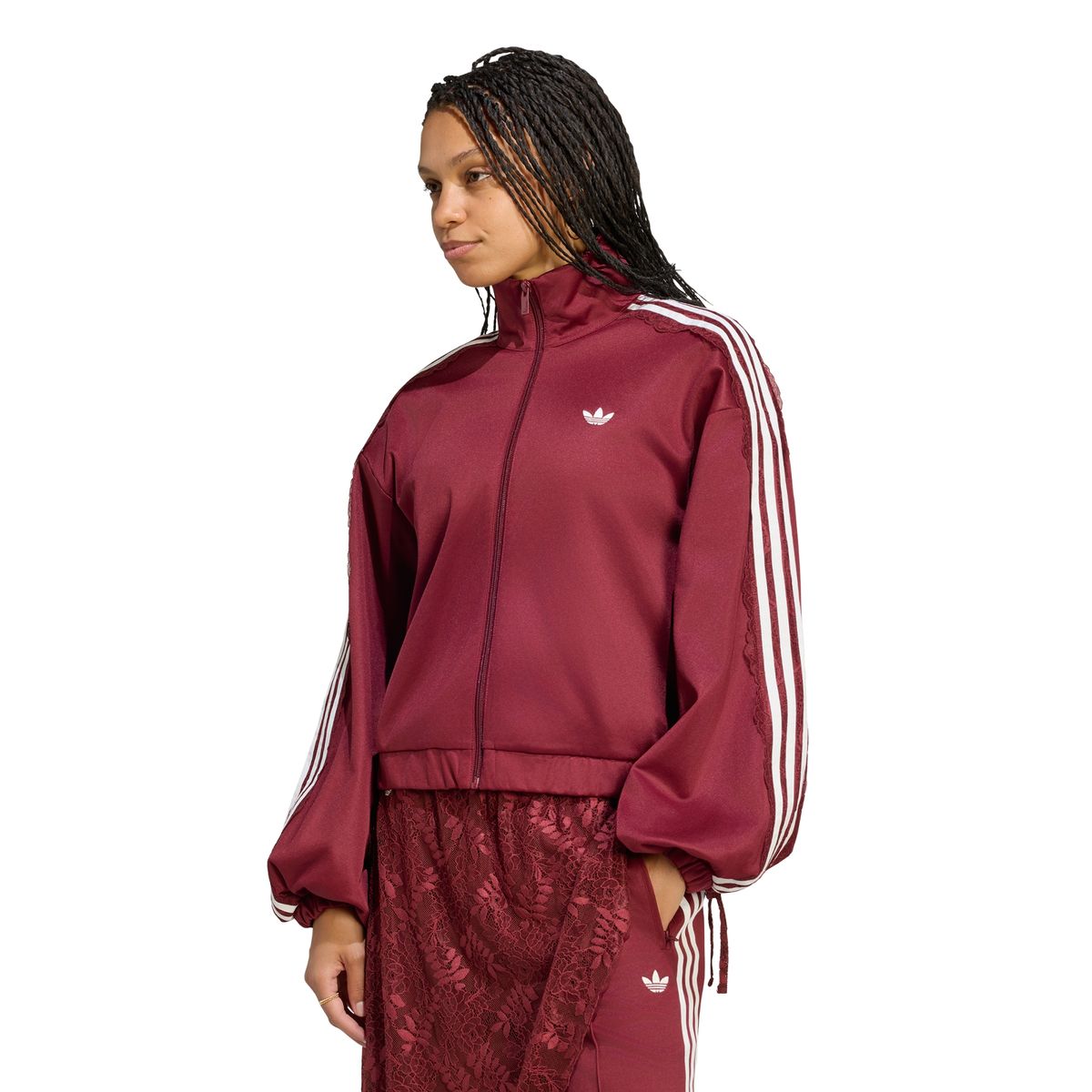 아디다스(ADIDAS) 레이스 오버사이즈드 아카이브 트랙 탑 LG4276