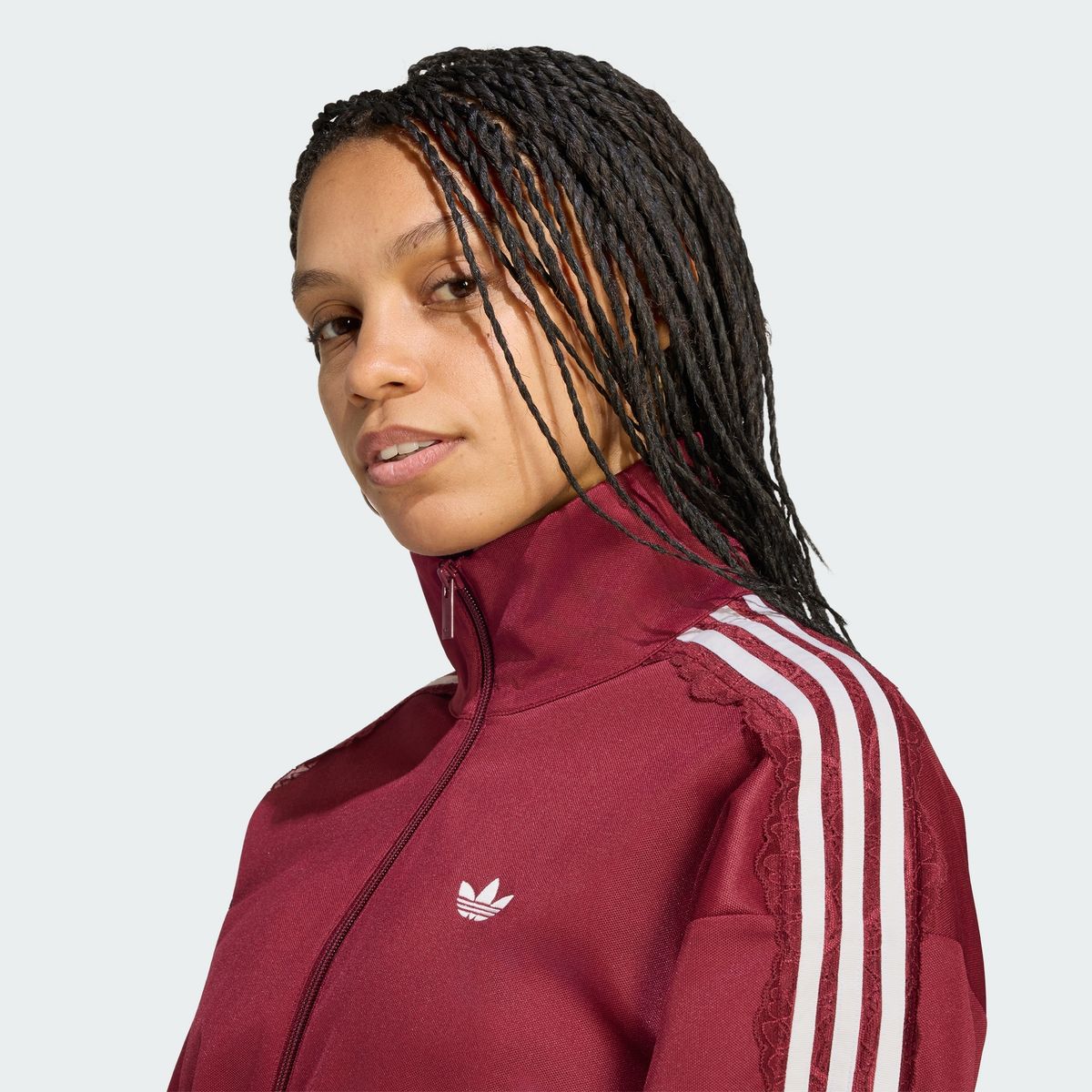 아디다스(ADIDAS) 레이스 오버사이즈드 아카이브 트랙 탑 LG4276