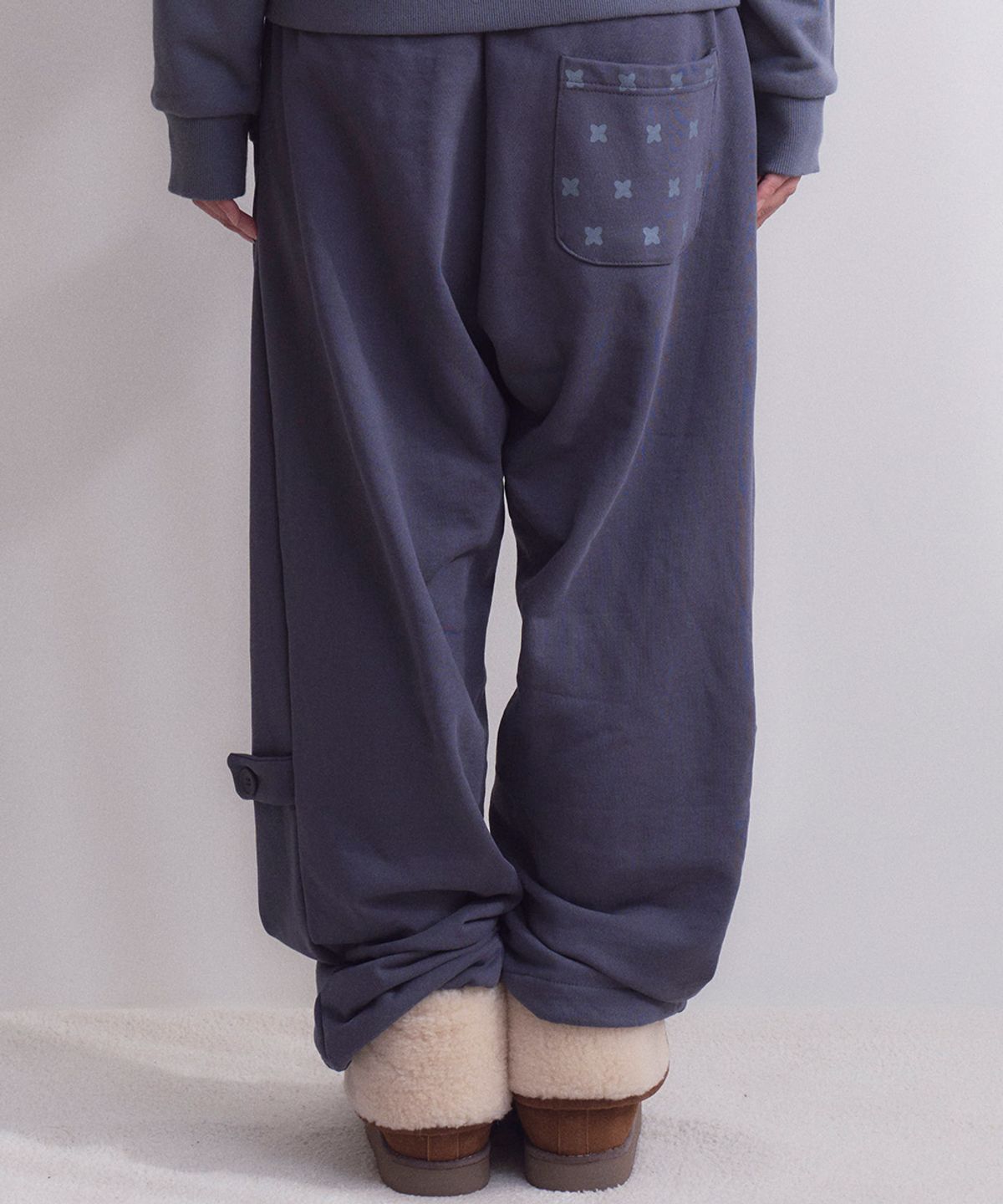 오피쉬(OAFISH) Double Pocket Sweatpants, Blue