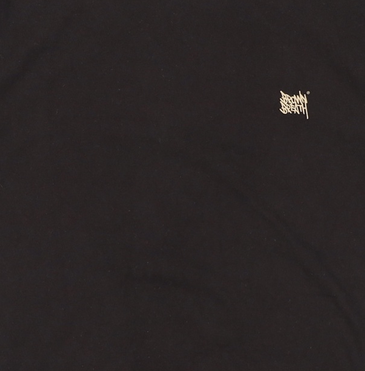 브라운브레스(BROWNBREATH) PAISLEY TAG TEE - BLACK M