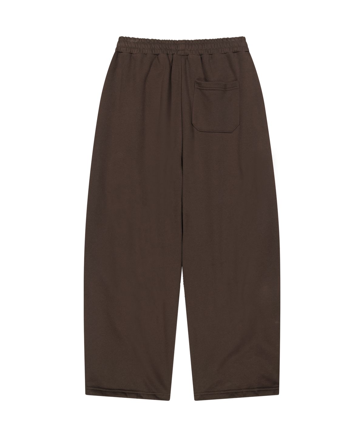 마하그리드(MAHAGRID) TWO-TUCK WIDE SWEAT PANTS[BROWN]