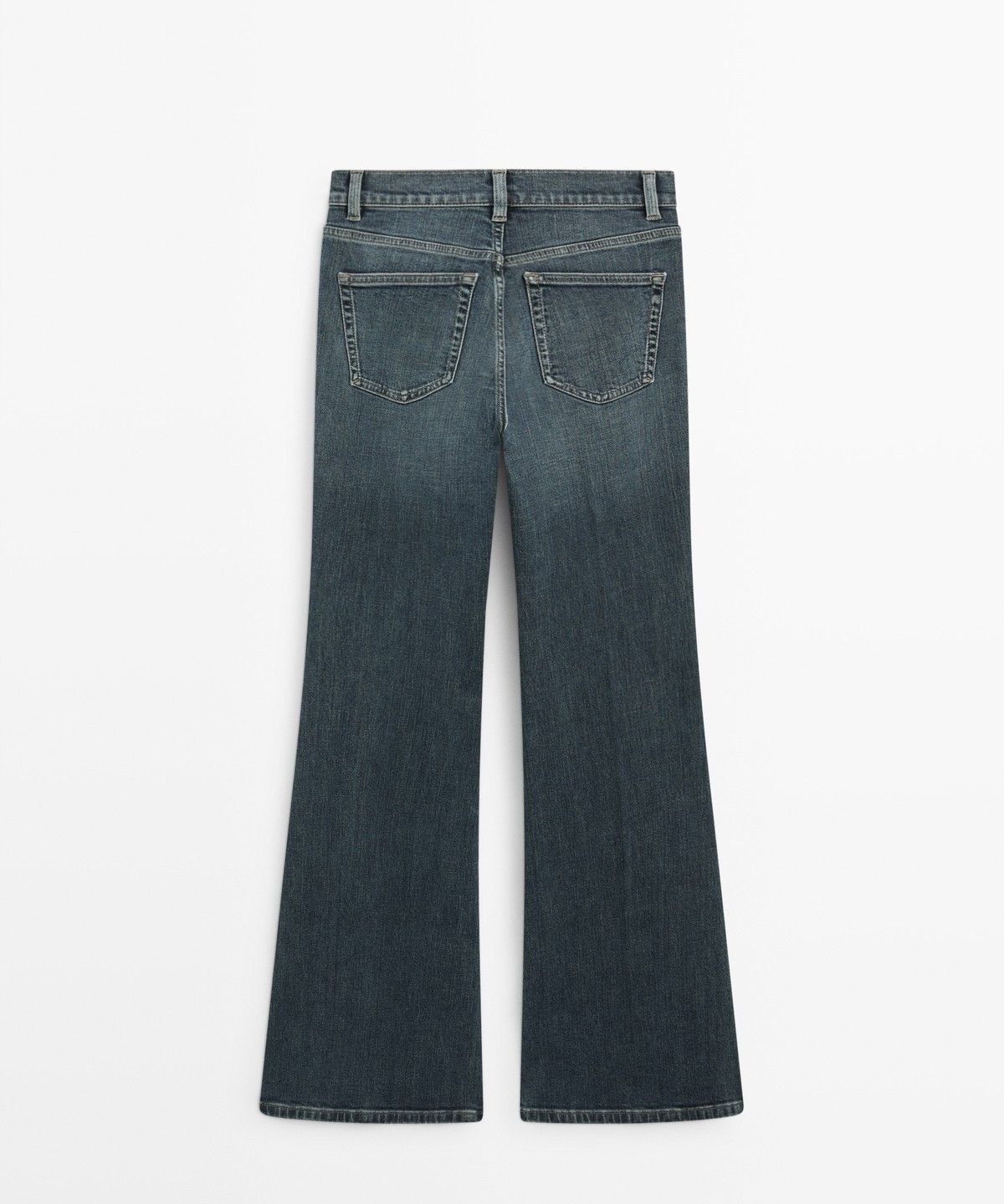 마시모두띠(MASSIMO DUTTI) 하이라이즈 스키니 플레어 진