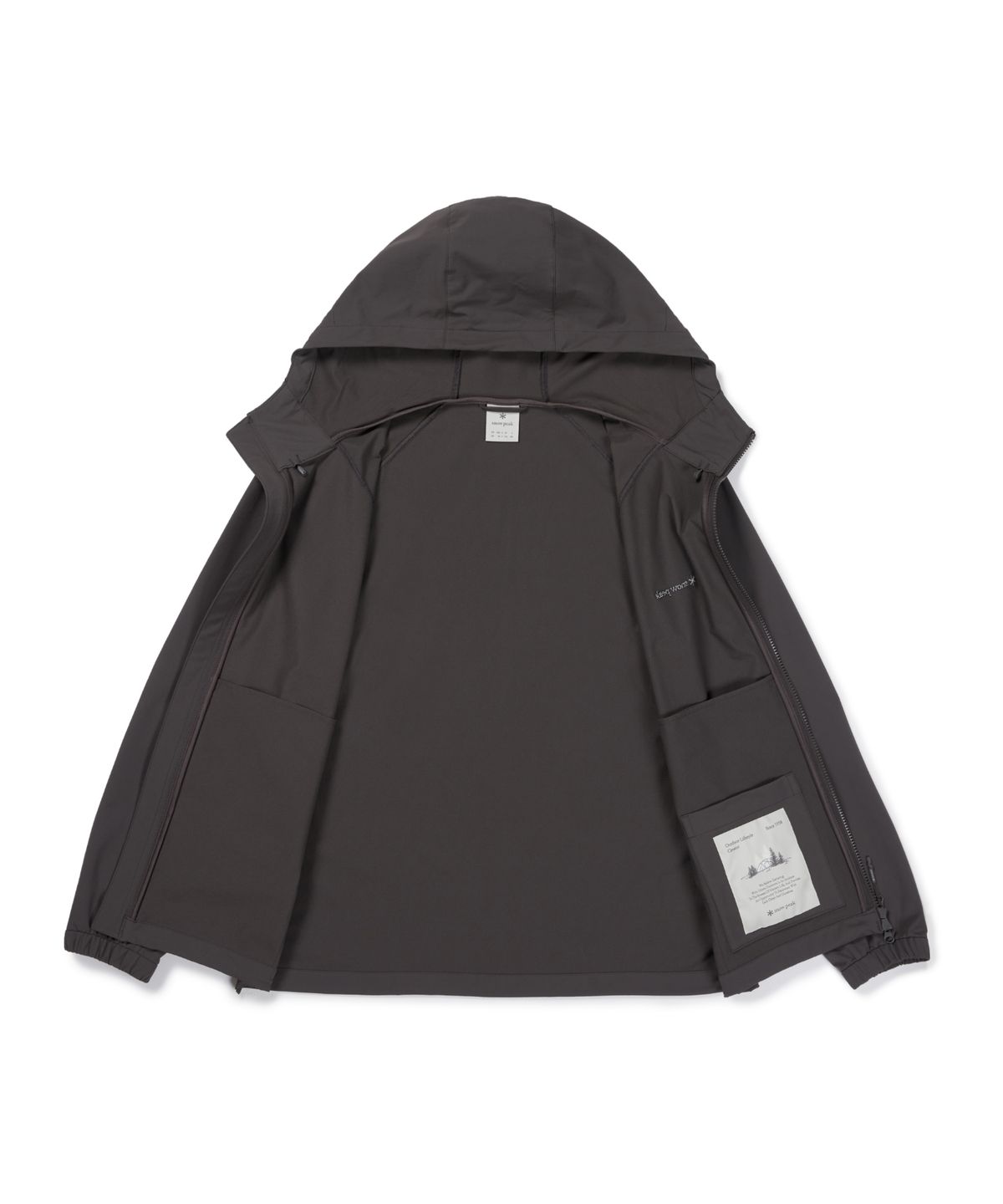 스노우피크 어패럴(SNOWPEAK APPAREL) 라고 자켓 (S26FMTJK32) Chocolate Khaki