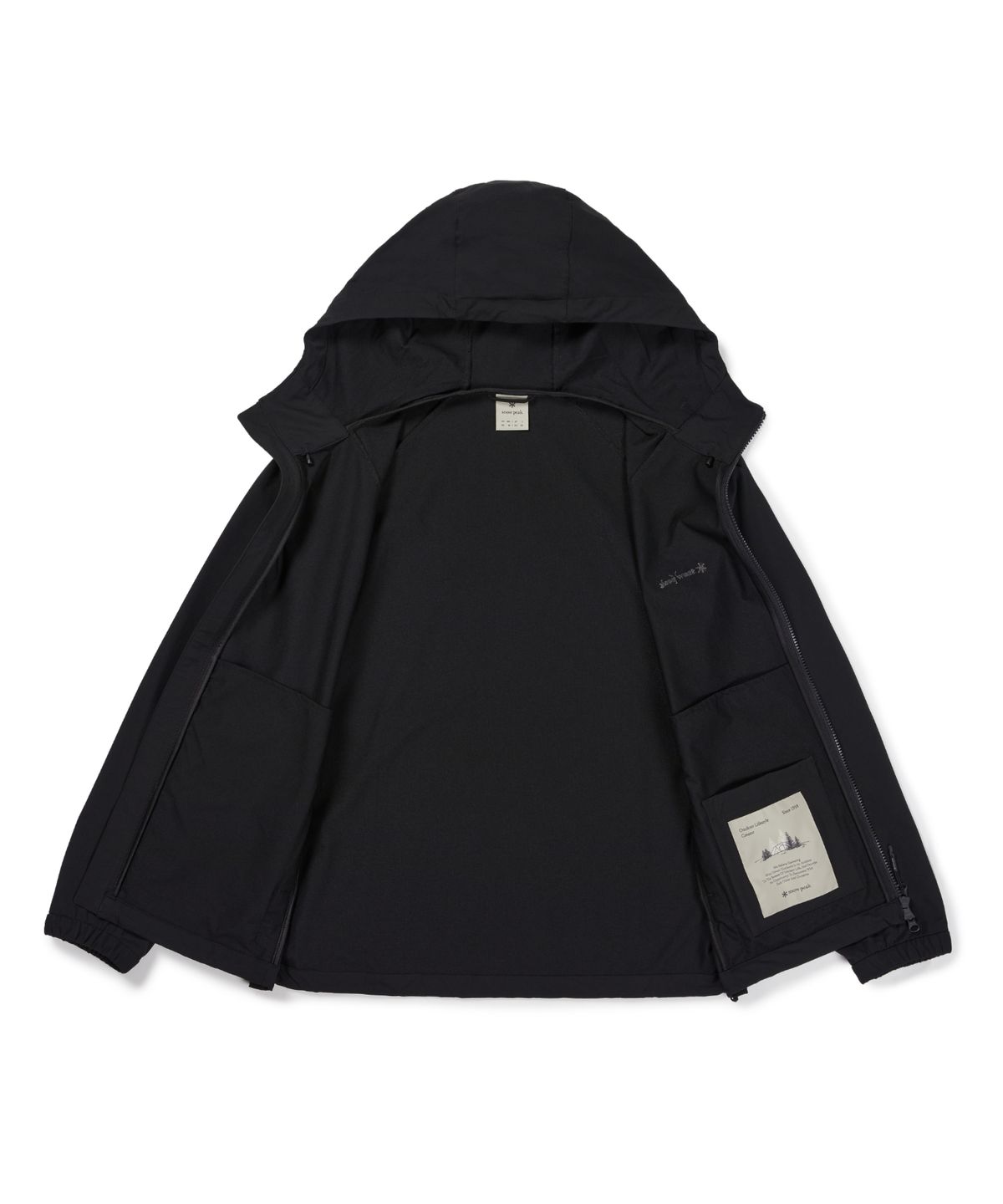 스노우피크 어패럴(SNOWPEAK APPAREL) 라고 자켓 (S26FMTJK32) Black