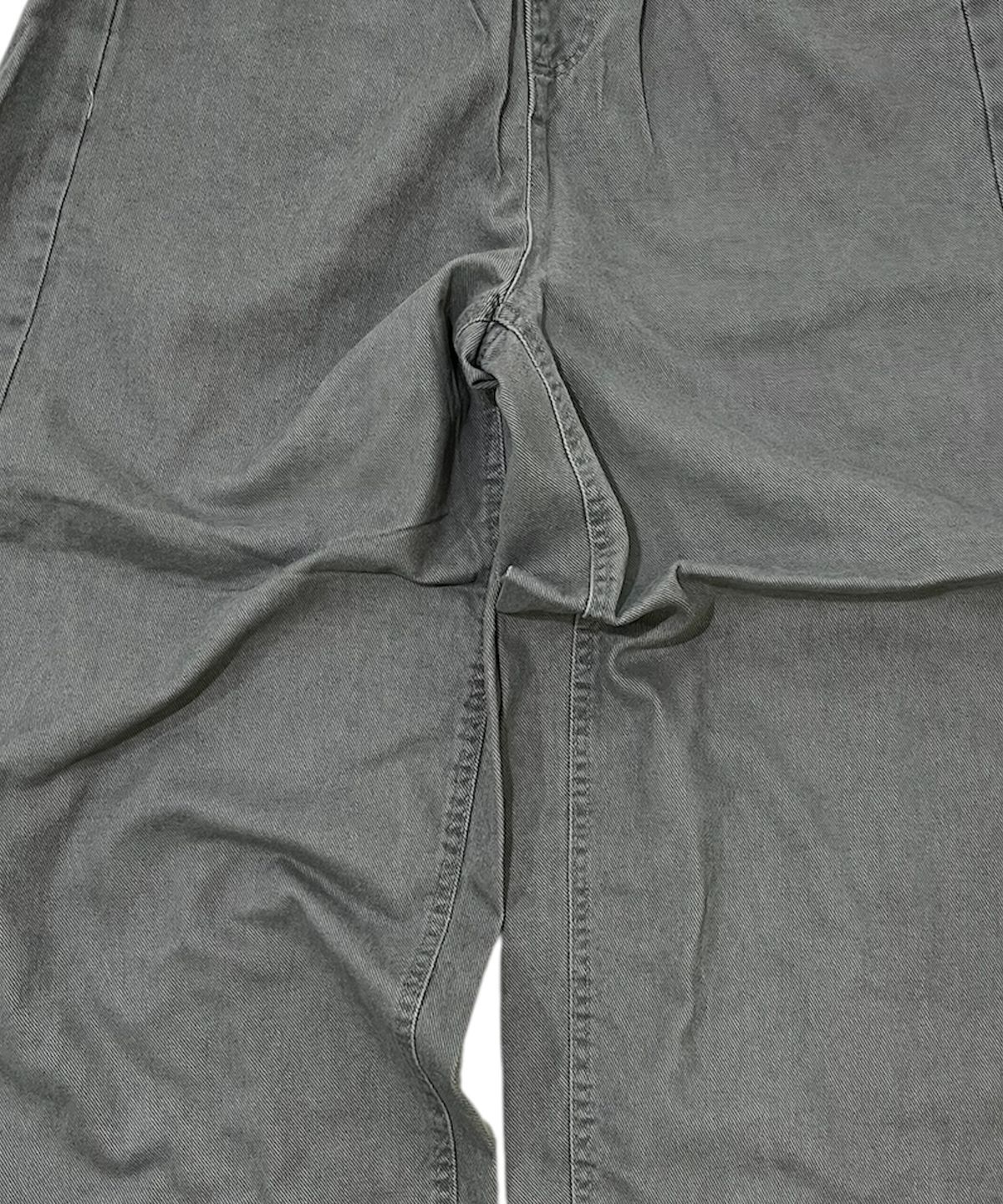 스케이터락(SK8ER ROCK) Side Tuck Cotton Curved Pants (Gray)