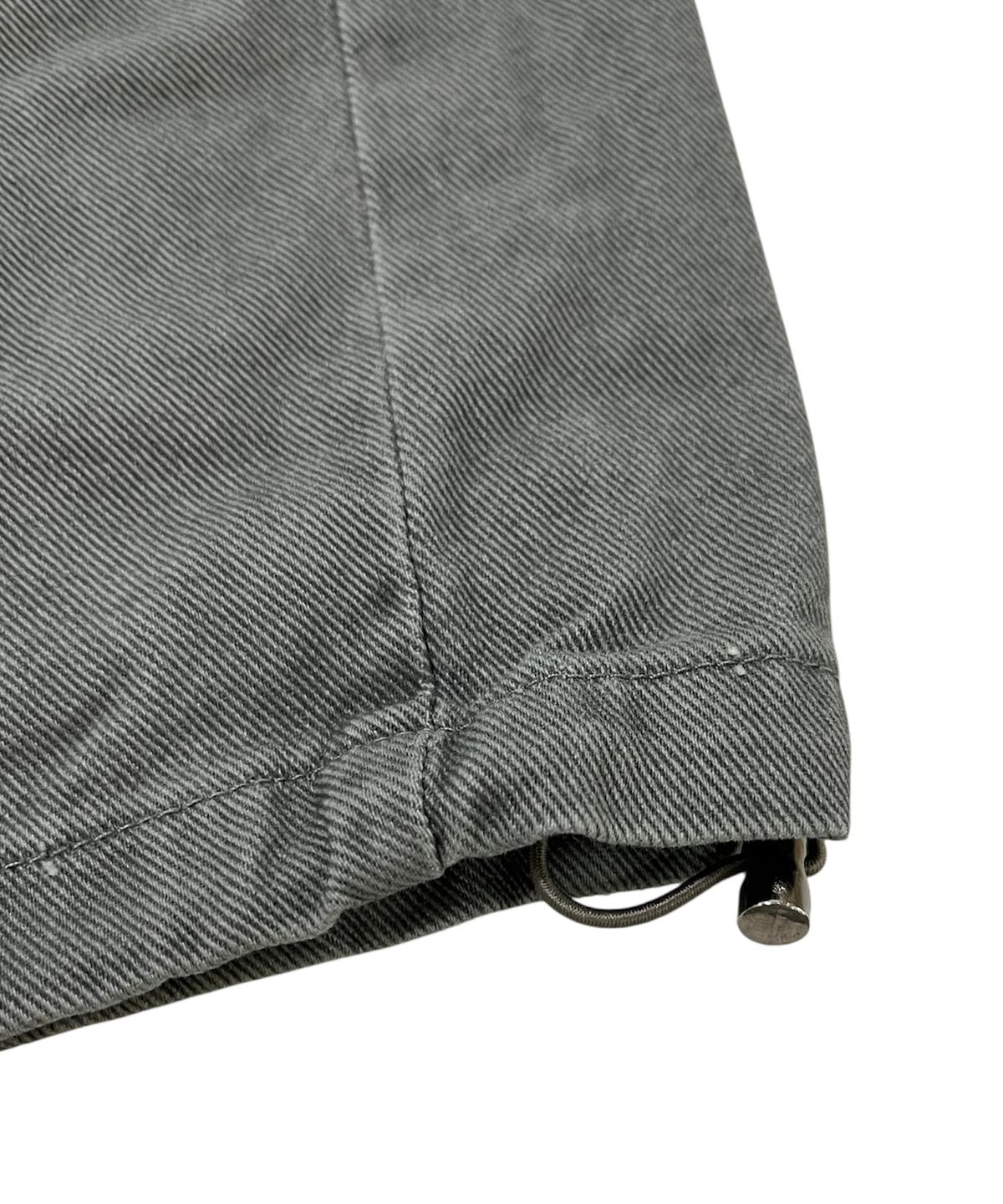 스케이터락(SK8ER ROCK) Side Tuck Cotton Curved Pants (Gray)