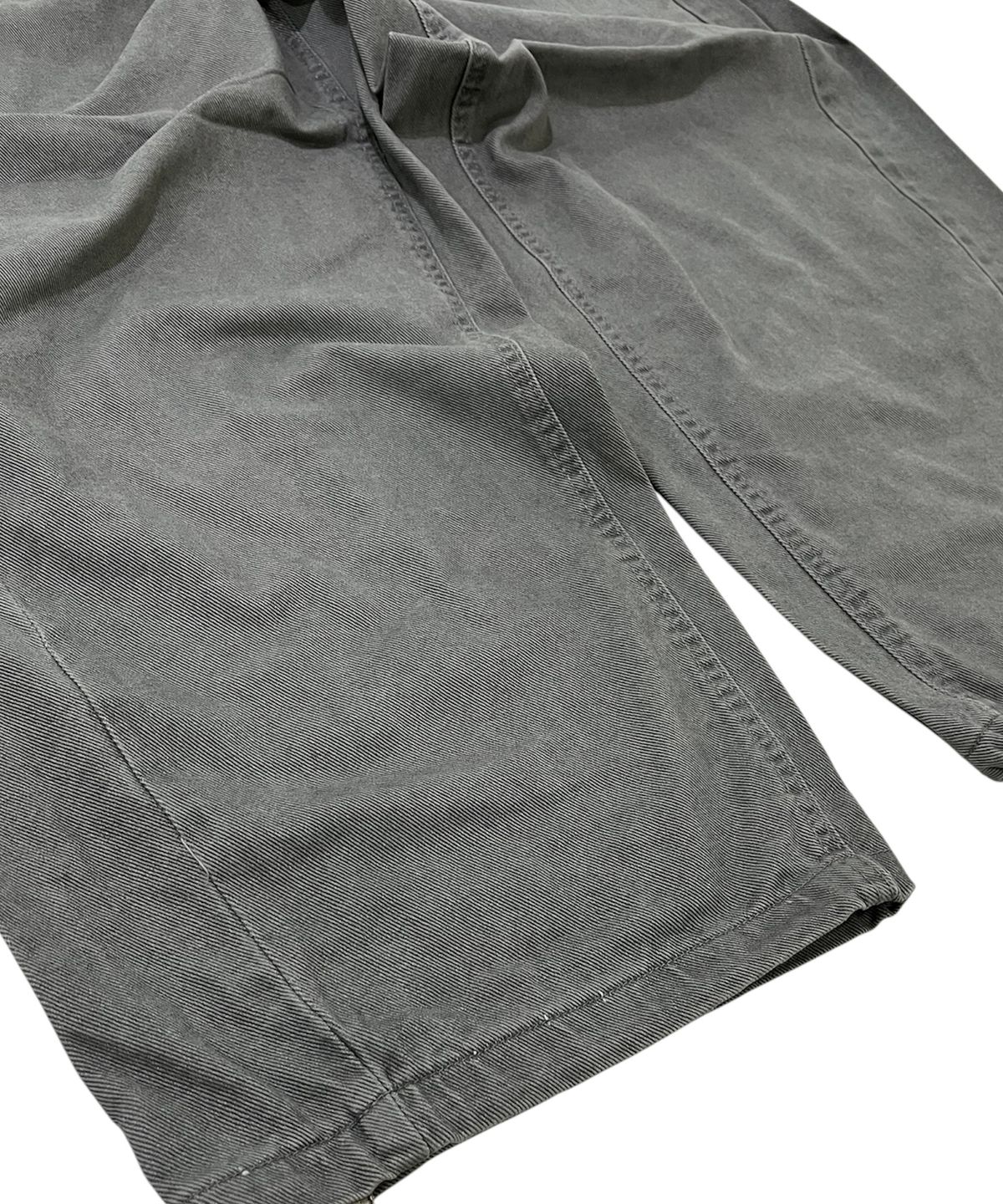스케이터락(SK8ER ROCK) Side Tuck Cotton Curved Pants (Gray)
