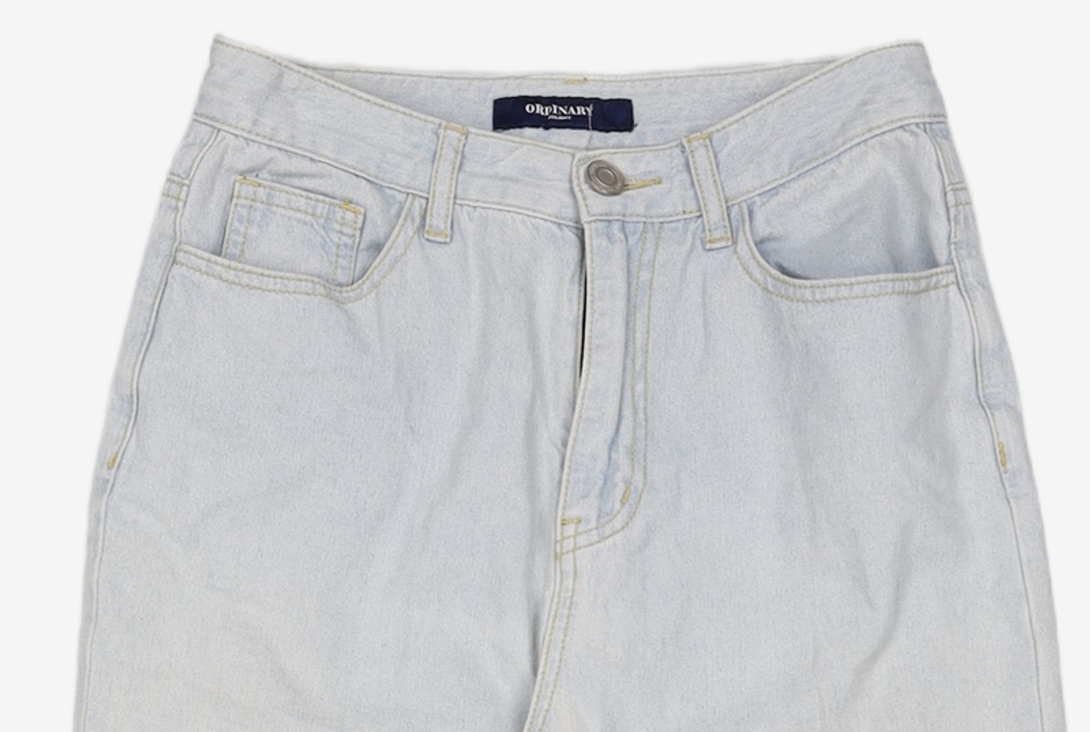 오디너리 홀리데이(ORDINARY HOLIDAY) 10부와이드 데님팬츠 10 WIDE DENIM PANTS S