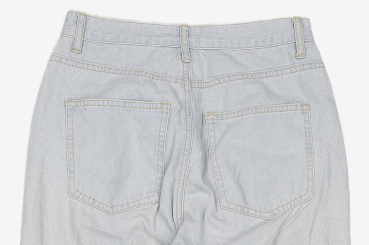 오디너리 홀리데이(ORDINARY HOLIDAY) 10부와이드 데님팬츠 10 WIDE DENIM PANTS S