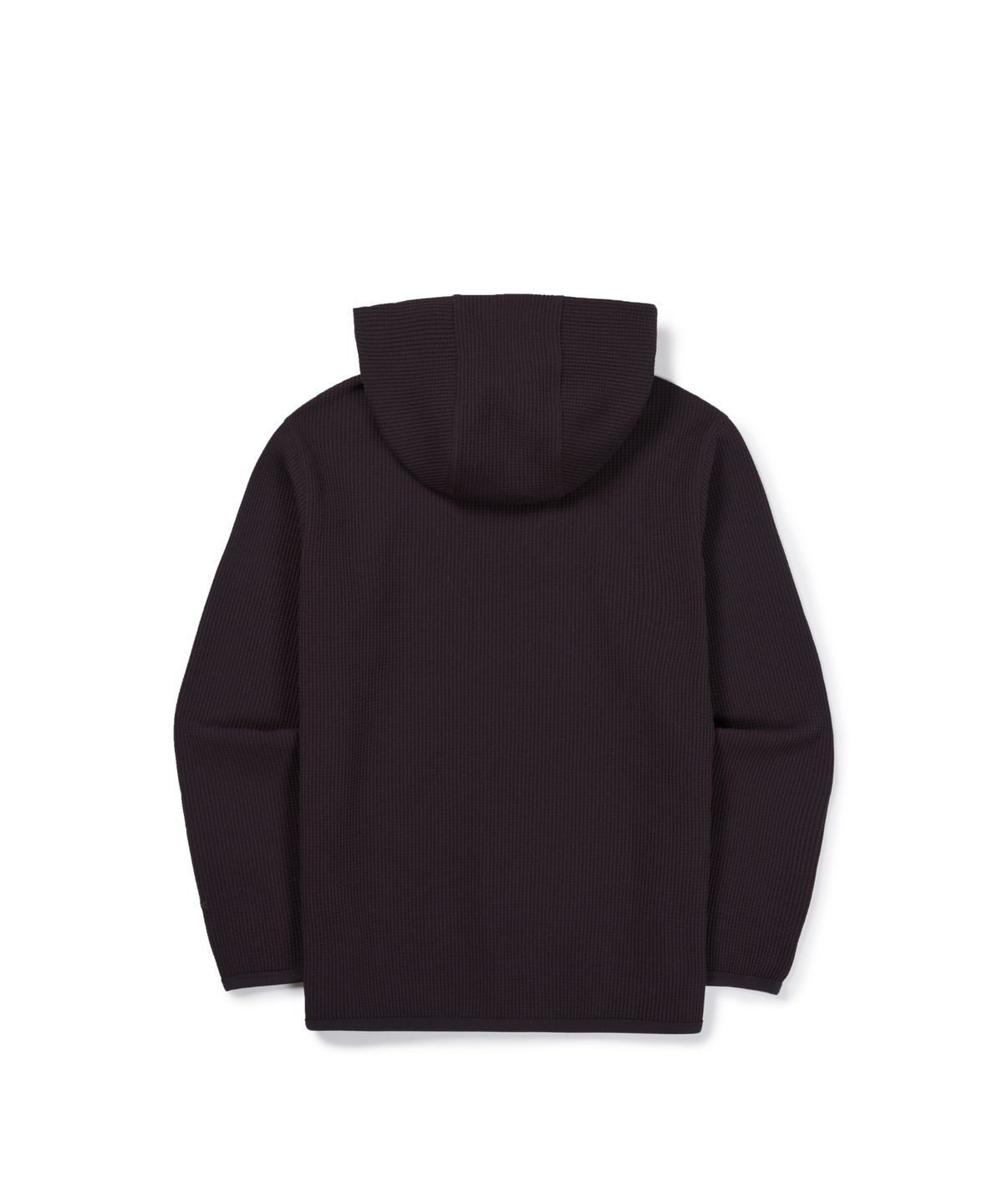스노우피크 어패럴(SNOWPEAK APPAREL) 테이진 델타피크 와플 후드 티셔츠 (S26FUTHD16) Wine