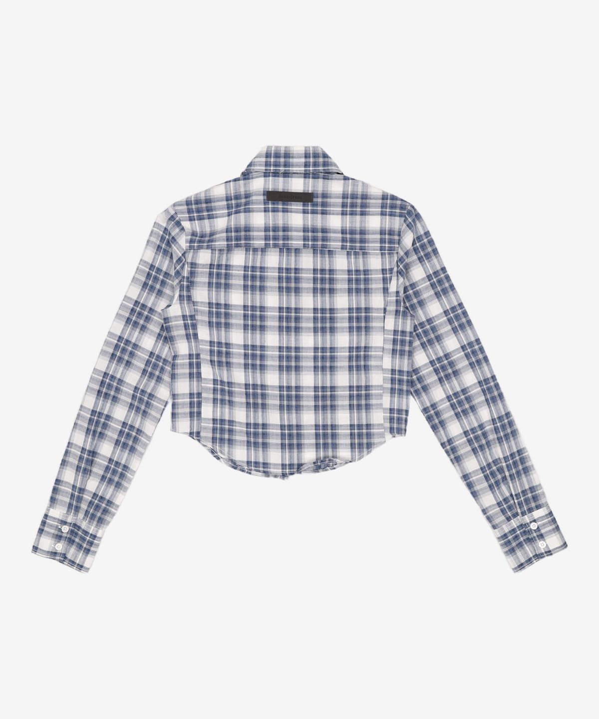 어반드레스(AVANDRESS) Slender Check Shirt BLUE S