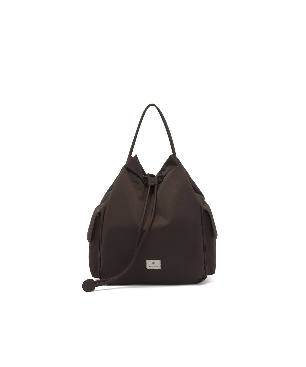 스노우피크 어패럴(SNOWPEAK APPAREL) 소프트윌 버킷백 7L (S26FWFBB23) Choco Brown
