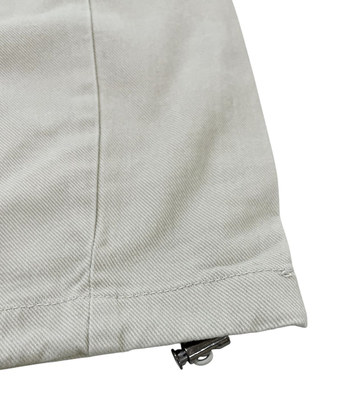 스케이터락(SK8ER ROCK) Side Tuck Cotton Curved Pants (Cream)