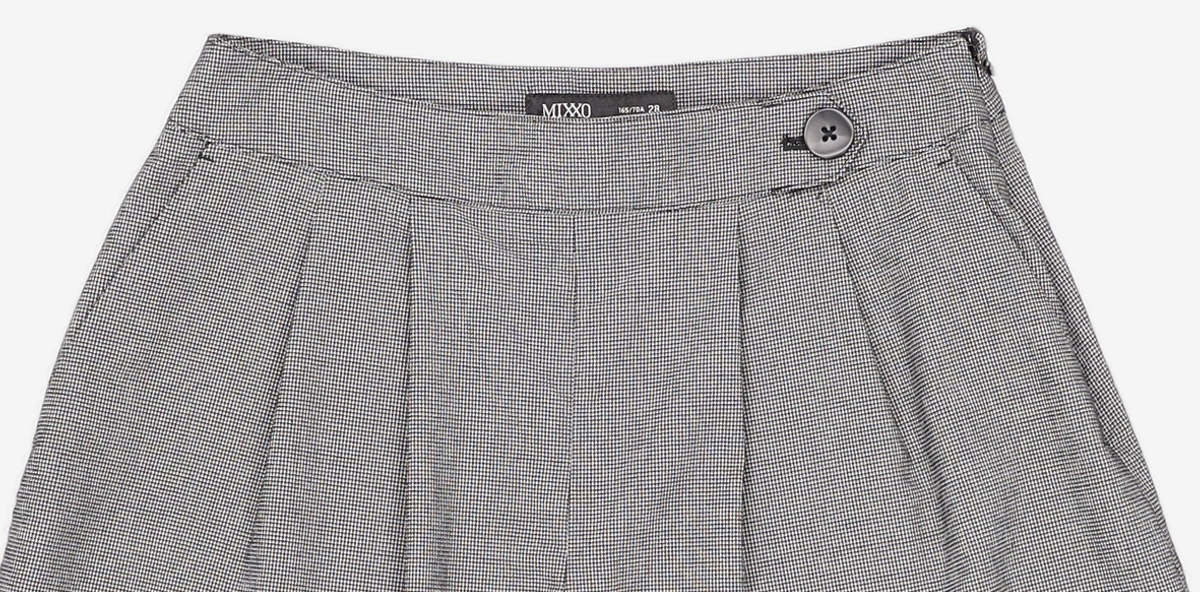 미쏘(MIXXO) 단추디테일 반바지_MIWTHD862G 165/70A(28)