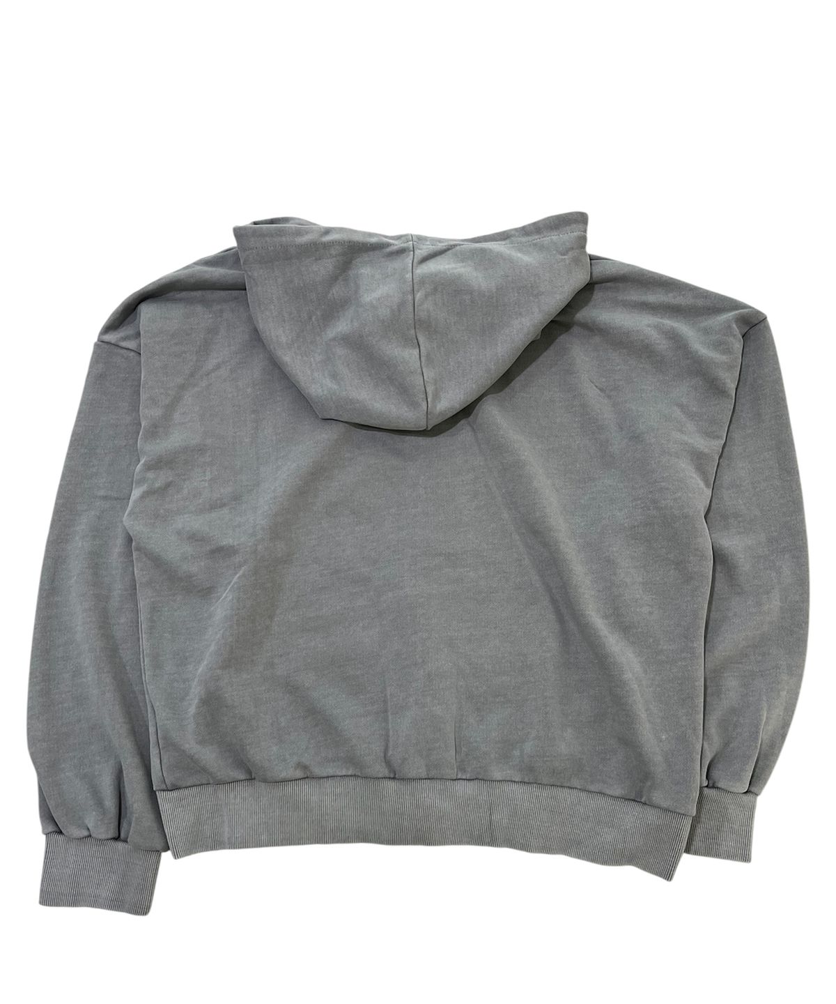 스케이터락(SK8ER ROCK) Collage Logo Pigment Sweat Hood Zip-Up (Gray)