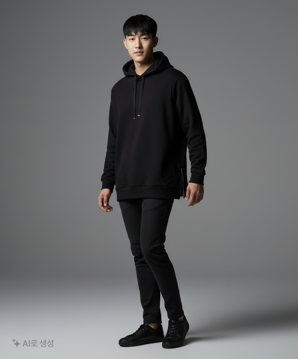 플랙(PLAC) Graphic Hoodie_BK (PWOE1HDLD8M0C1) M
