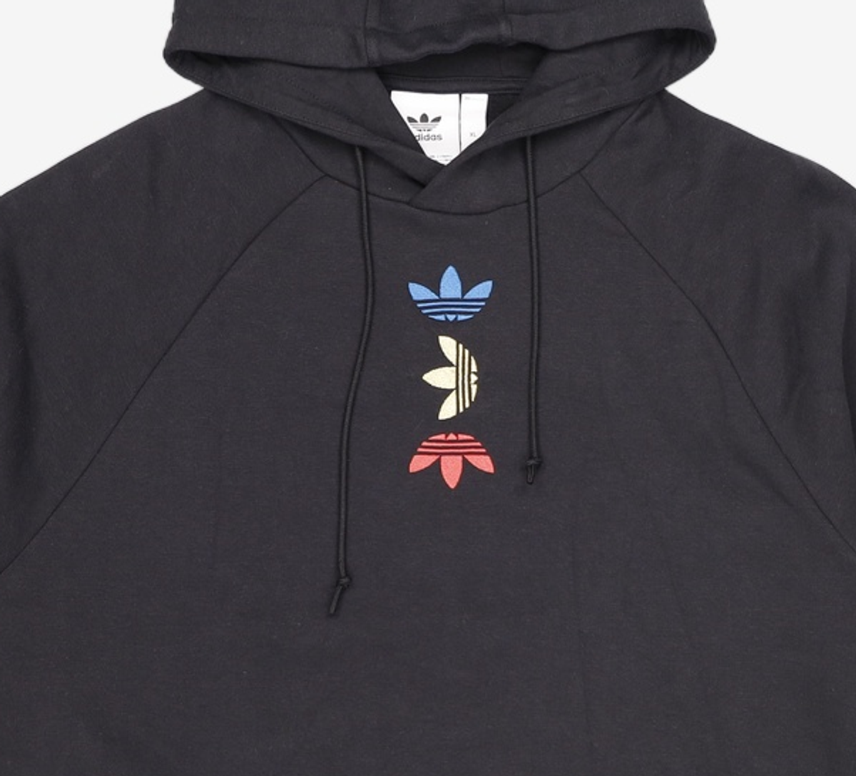 아디다스(ADIDAS) 트레포일 후디 - 블랙 / FS7348 XL