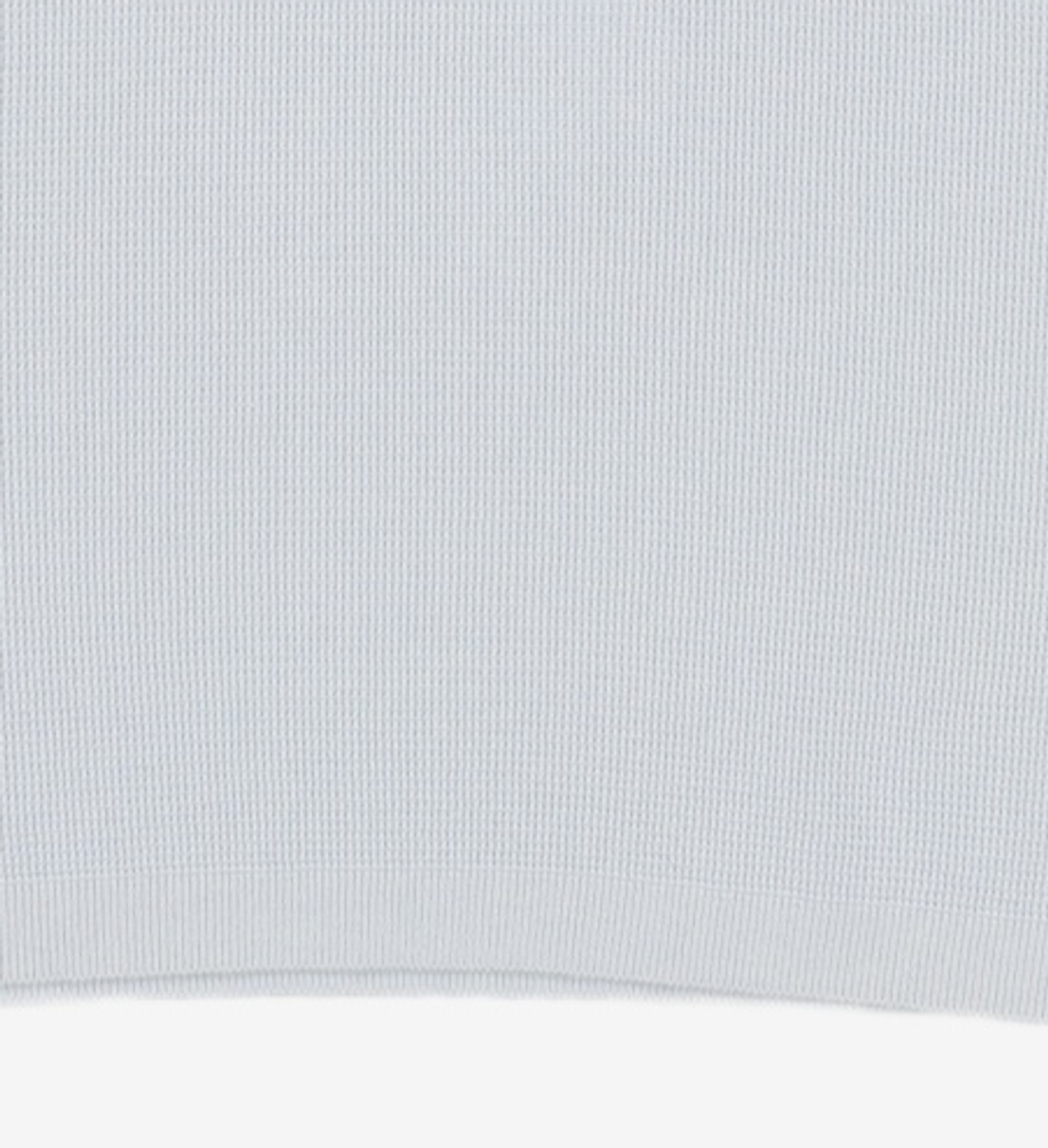 가먼트레이블(GARMENT LABLE) Shory Sleeve Waffle Knit - Sky Blue S