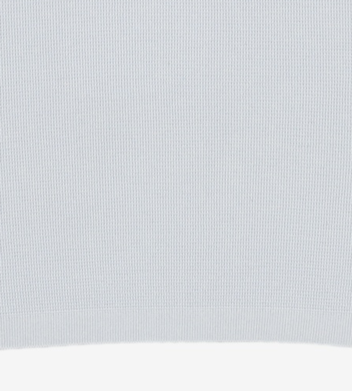 가먼트레이블(GARMENT LABLE) Shory Sleeve Waffle Knit - Sky Blue S
