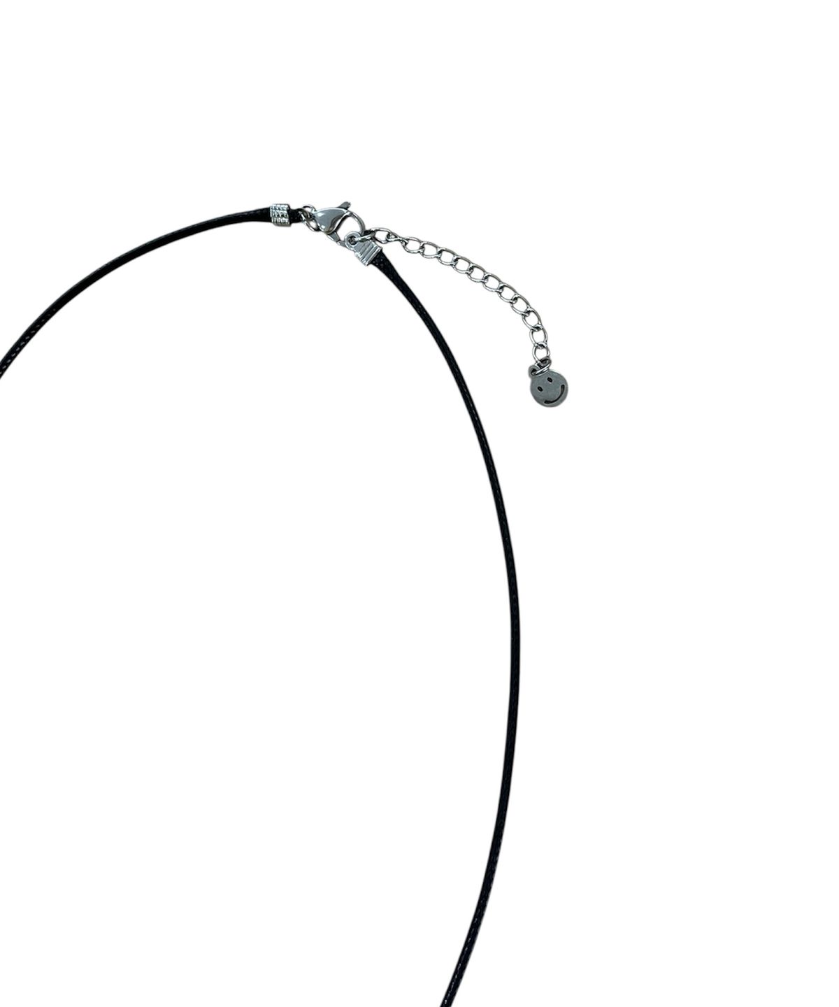 스케이터락(SK8ER ROCK) Antique Spiral Cord Necklace (Black Silver)