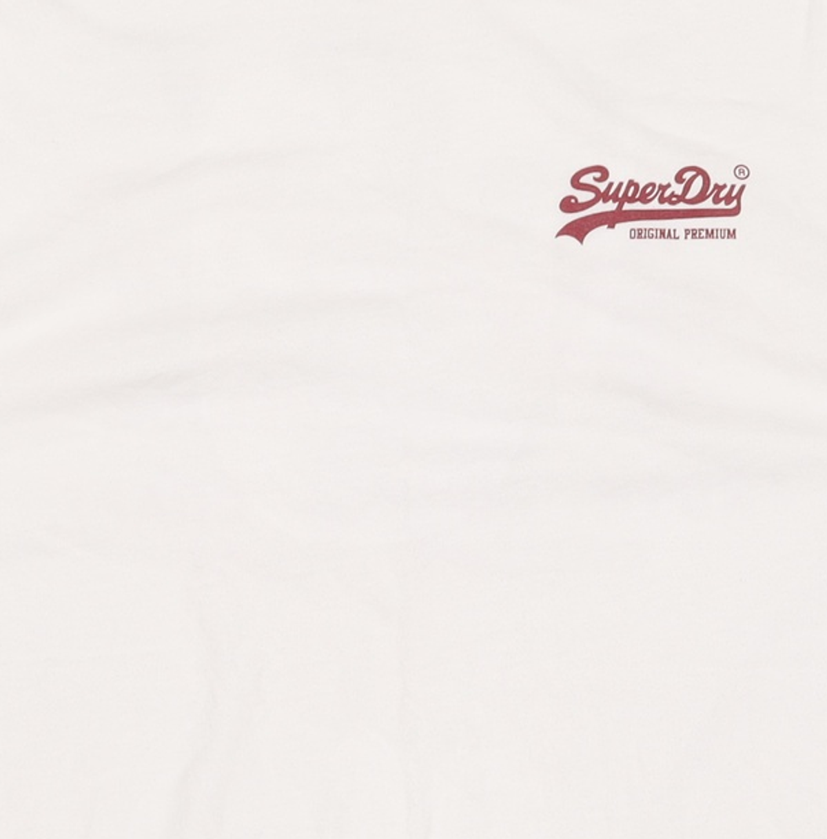 슈퍼드라이(SUPERDRY) 스네이크 로고 티셔츠 화이트 XL