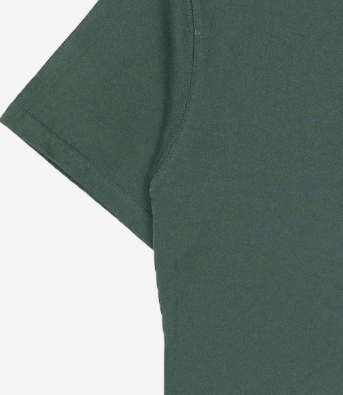 프리즘웍스(FRIZMWORKS) HENLEY NECK HALF TEE _ DARK GREEN M