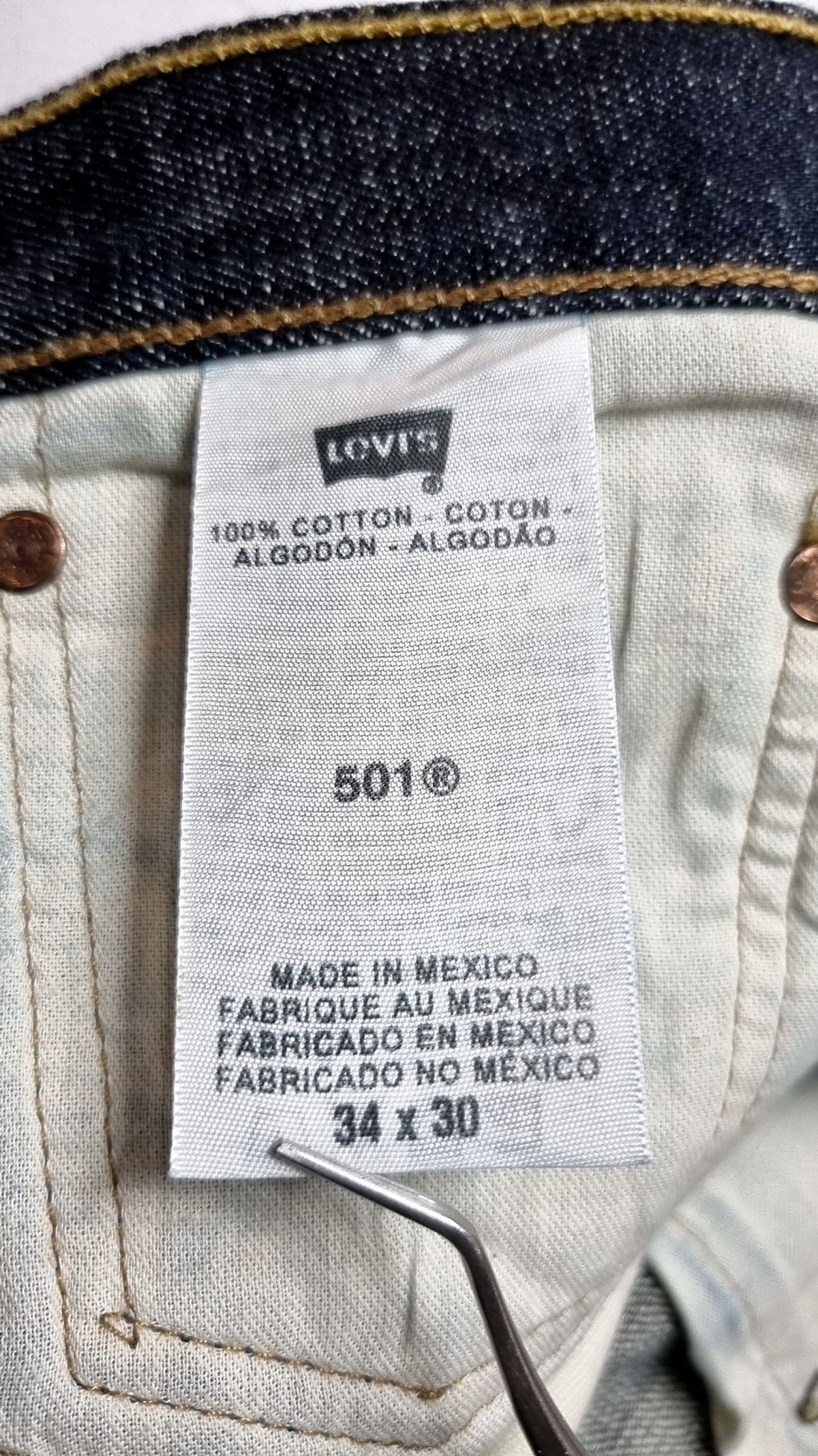 리바이스(LEVI'S) 청/데님 팬츠 34