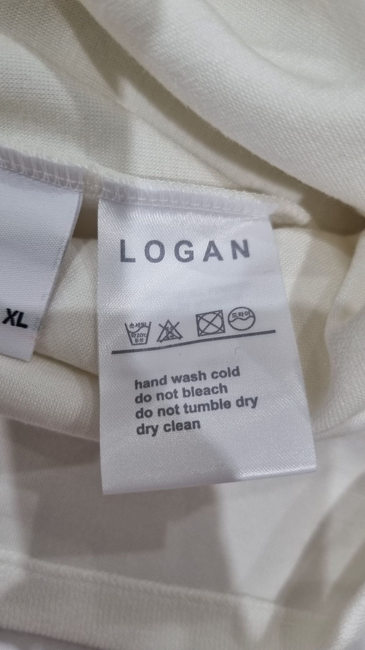 로건(LOGAN) 긴소매 티셔츠 L