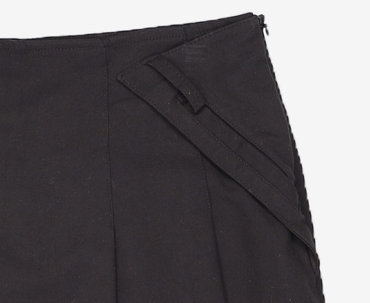 USED] 미세키서울(MISEKI SEOUL) Pleats midi skirt pants SET BLACK 1