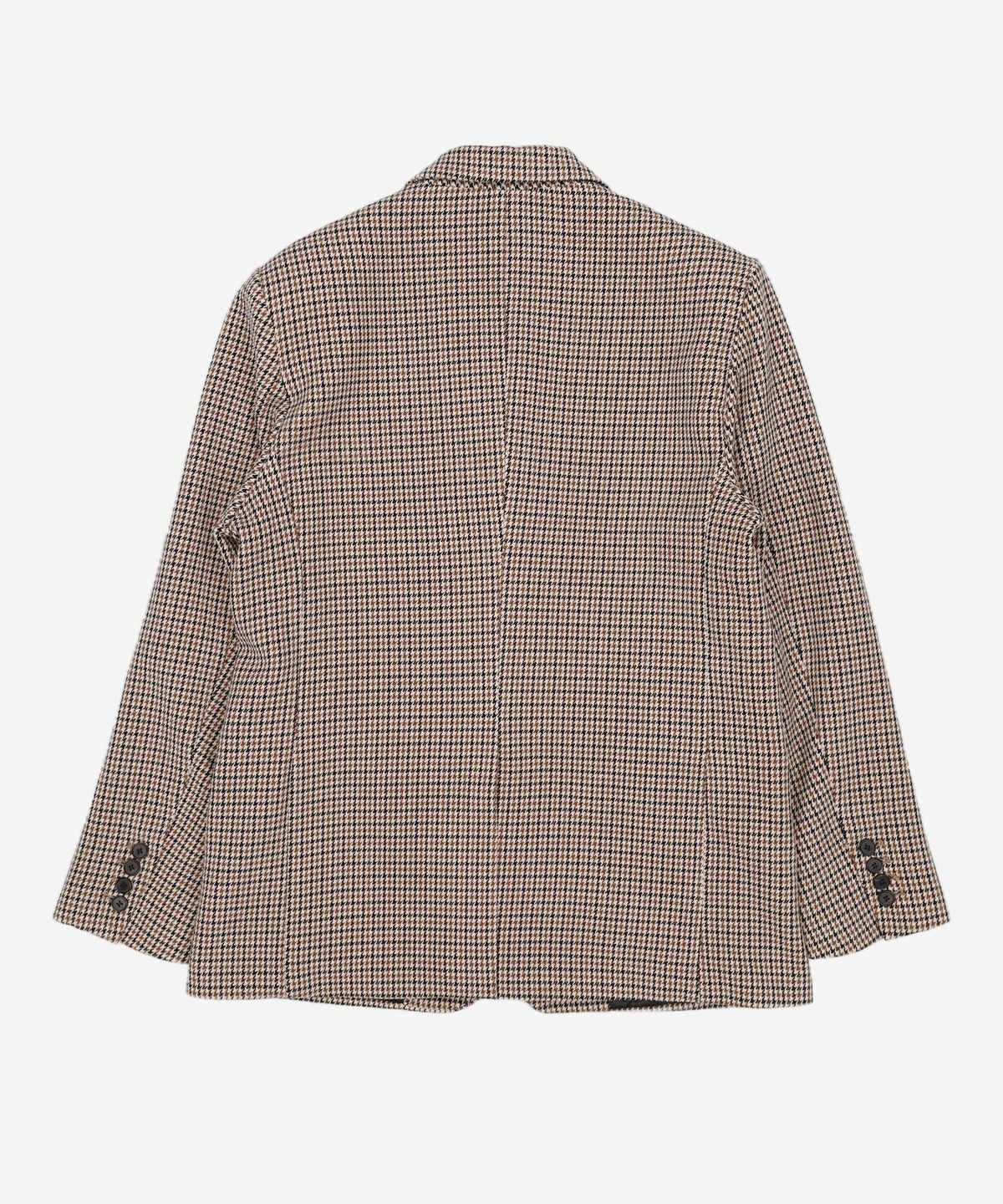 가먼트레이블(GARMENT LABLE) GL 3 Button Jacket - Brown Check S