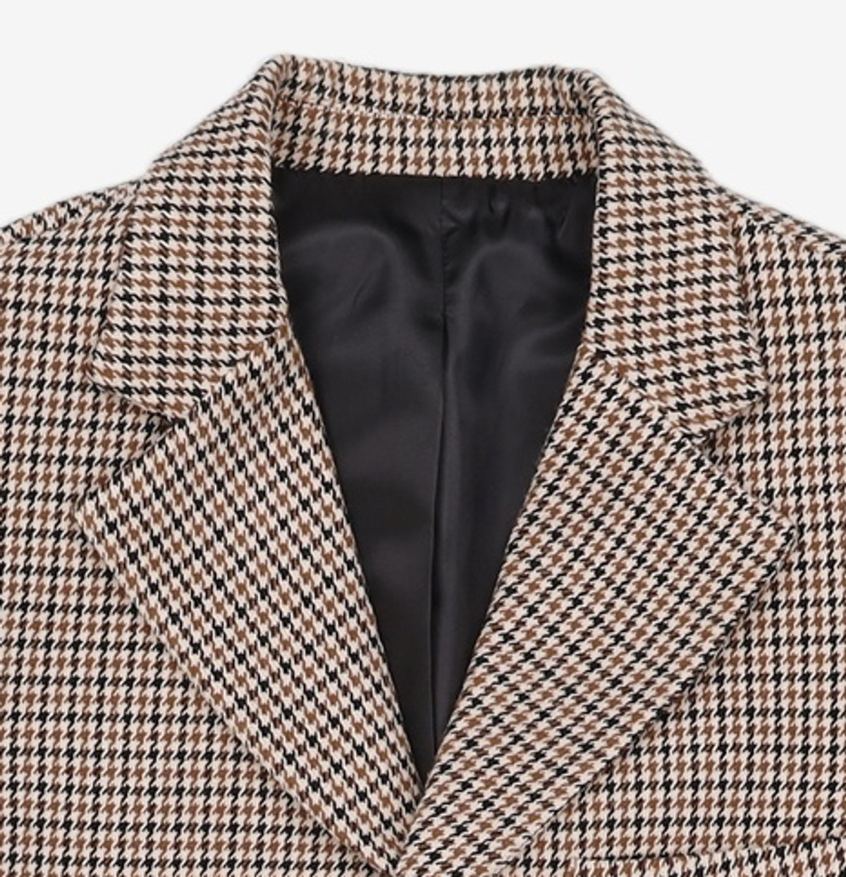 가먼트레이블(GARMENT LABLE) GL 3 Button Jacket - Brown Check S