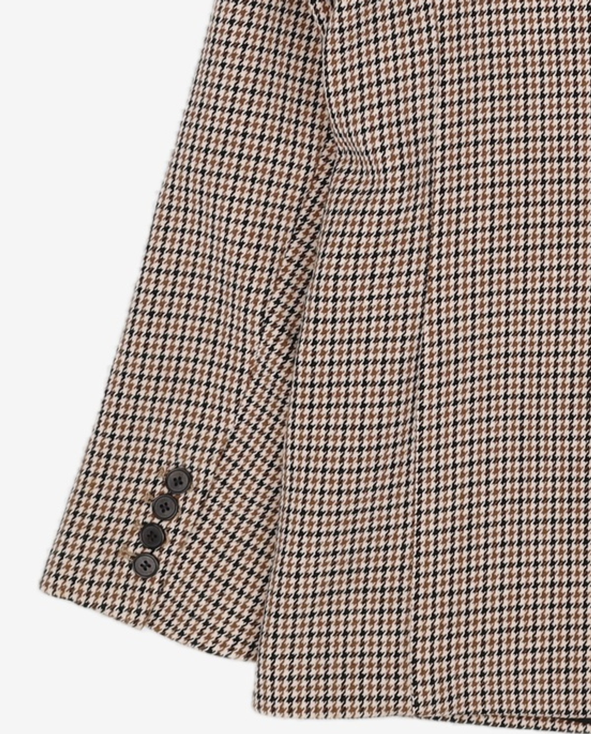 가먼트레이블(GARMENT LABLE) GL 3 Button Jacket - Brown Check S