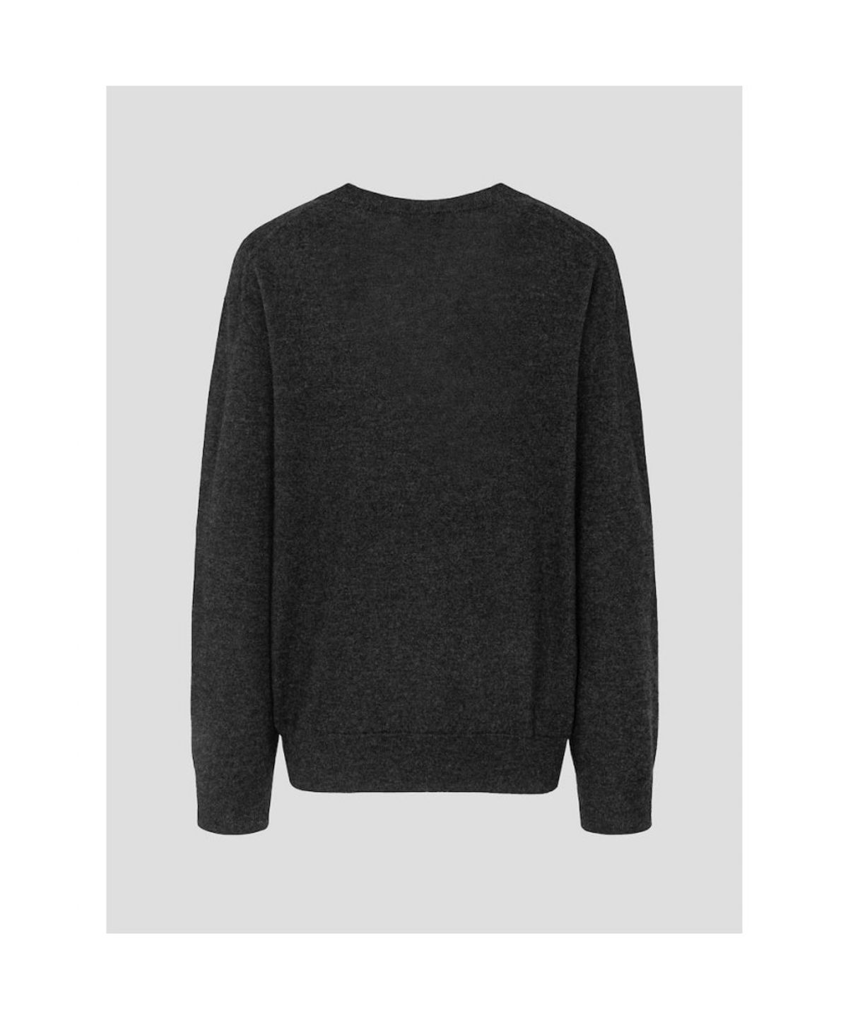 빈폴 레이디스(BEANPOLE LADIES) 오버사이즈 브이넥 니트  애쉬 (BF6951C174)