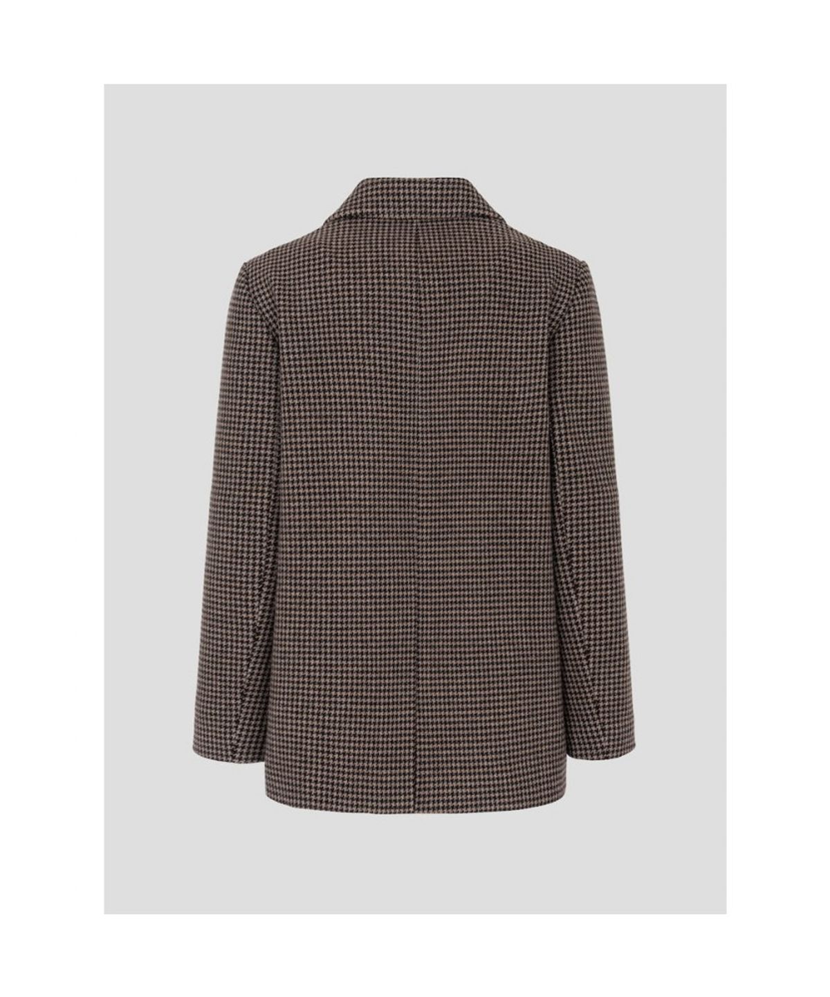 빈폴 레이디스(BEANPOLE LADIES) 울 체크 세미오버핏 재킷  브라운 (BF6911C34D)