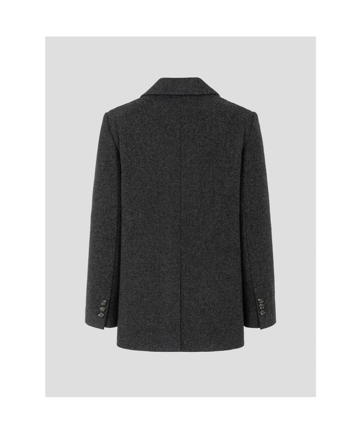 빈폴 레이디스(BEANPOLE LADIES) 울 솔리드 세미오버핏 재킷  애쉬 (BF6911C354)