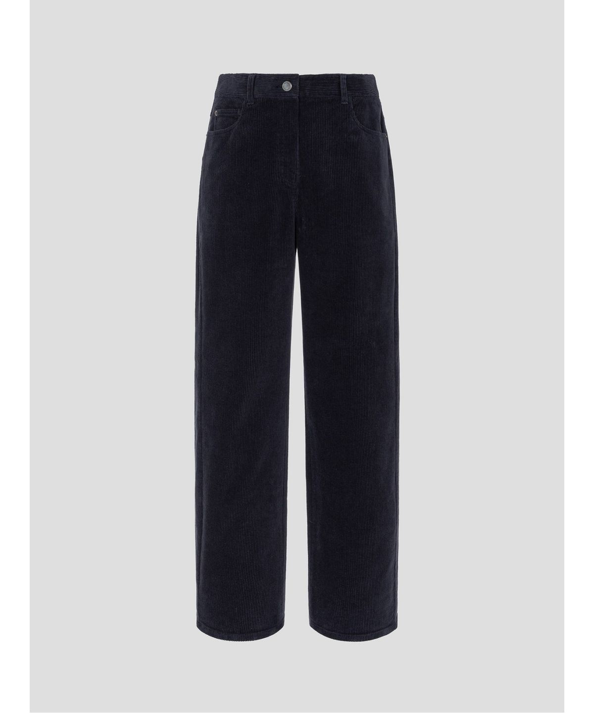 빈폴 레이디스(BEANPOLE LADIES) 코듀로이 커브드 팬츠  네이비 (BF6921C23R)