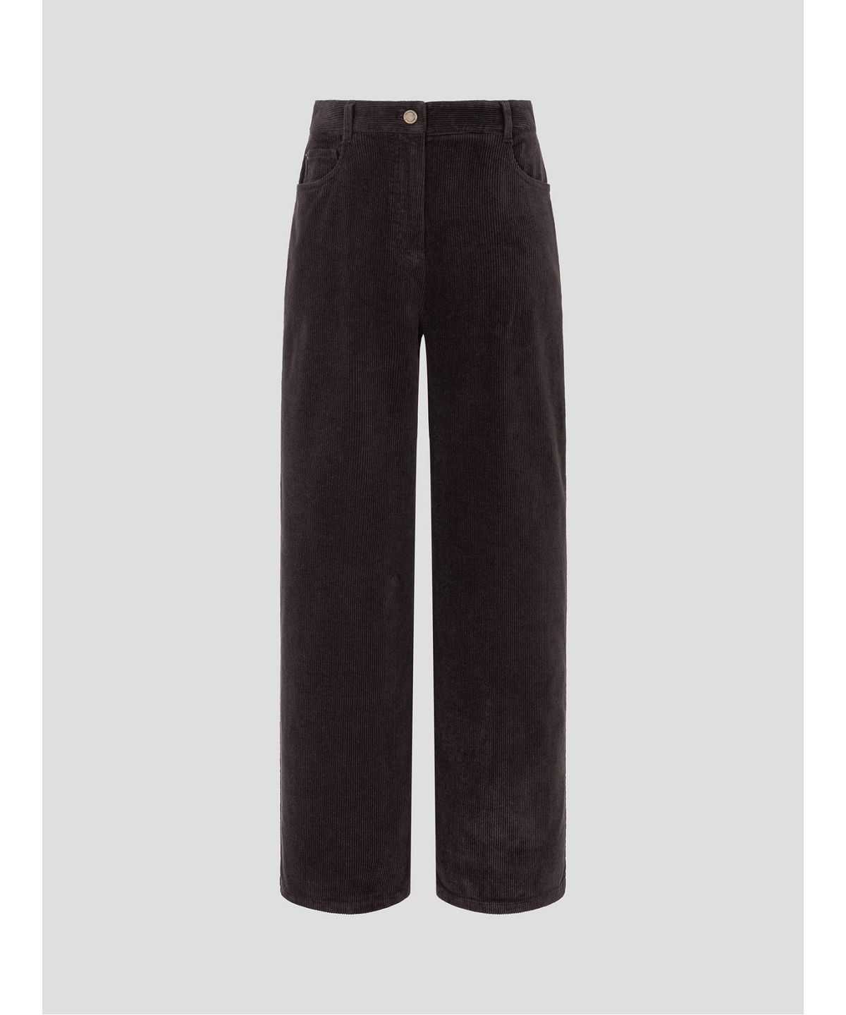 빈폴 레이디스(BEANPOLE LADIES) [Essential] 코듀로이 와이드 팬츠  브라운 (BF6921E22D)