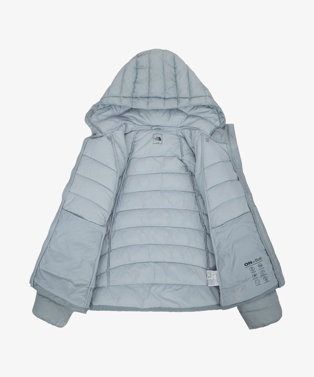 노스페이스(THE NORTH FACE) NJ3NS55C 남성 알토르 온볼 패딩 자켓 METAL GRAY