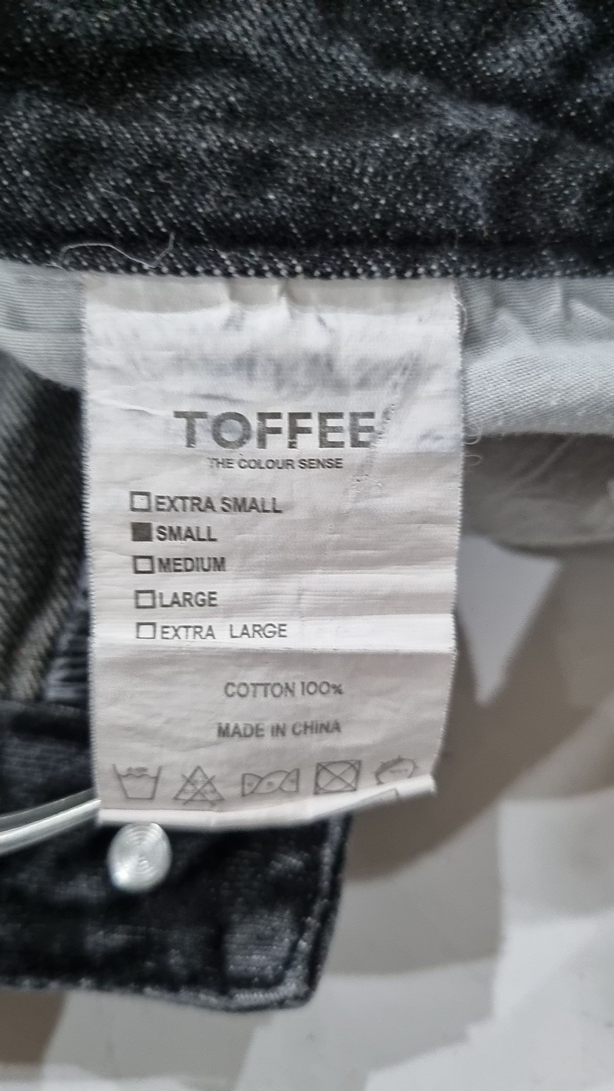 토피(TOFFEE) 청/데님 팬츠 S