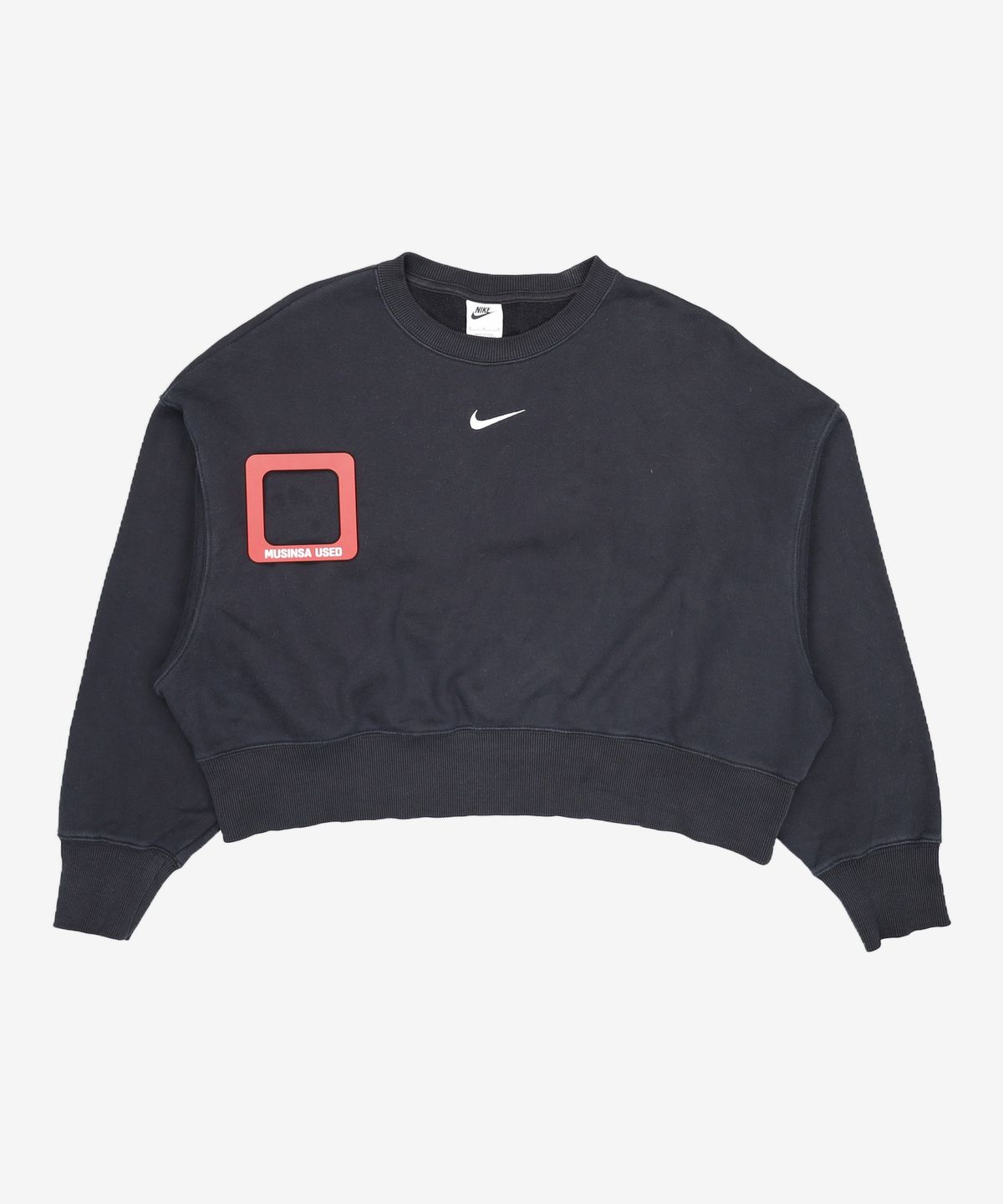 나이키(NIKE) 스포츠웨어 피닉스 플리스 오버-오버사이즈 스웨트셔츠 W - 블랙:세일 / DQ5762-010 M