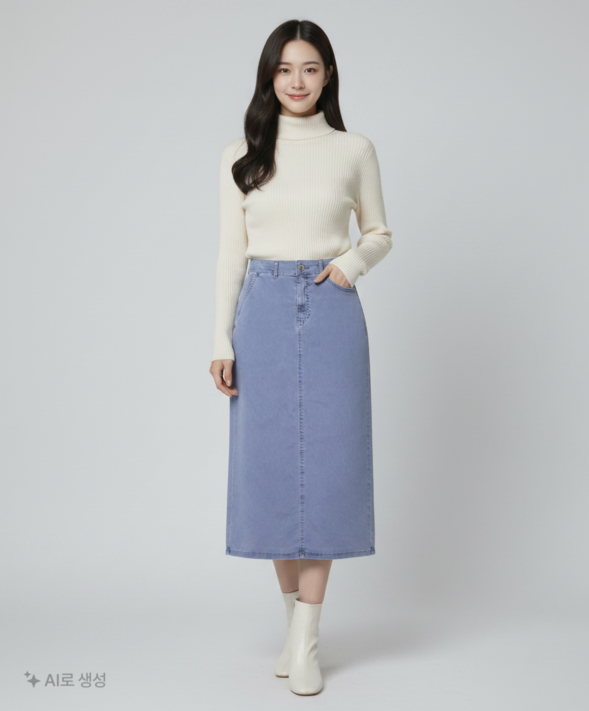 스타일 베네통(STILE BENETTON.) 롱스커트 42