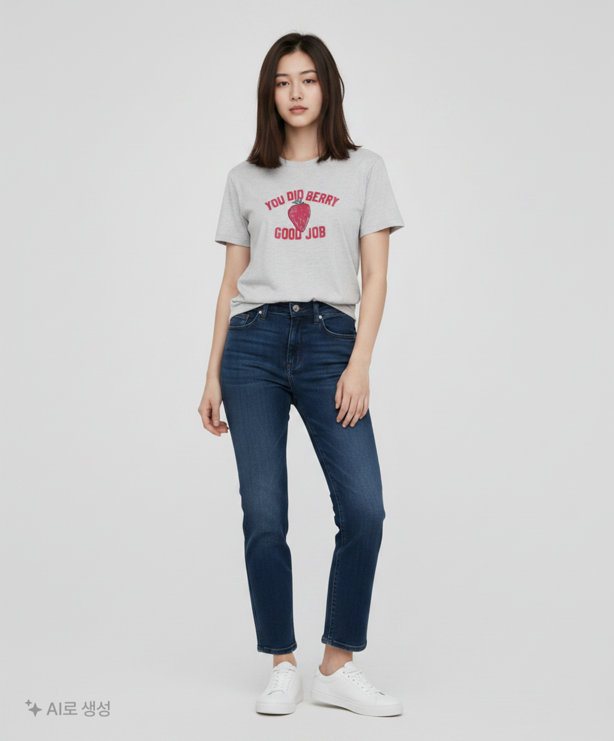 엠엠엘지(MMLG) [Mmlg] BERRY HF-T (ASH GREY) S