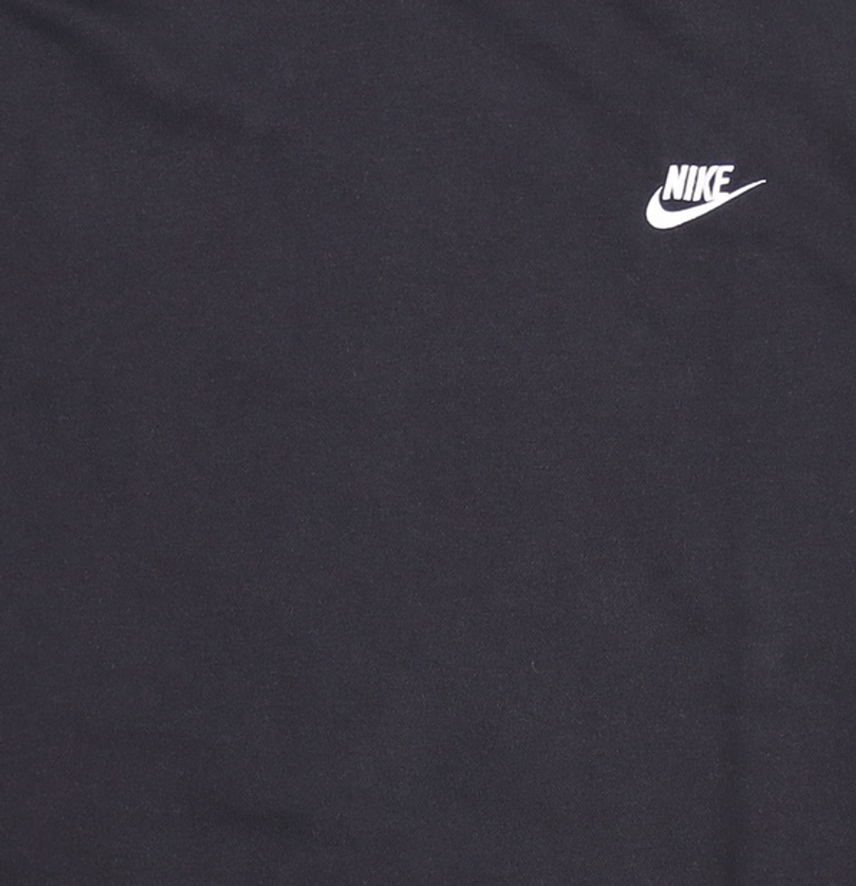 나이키(NIKE) 스포츠웨어 클럽 프렌치 테리 크루 M - 블랙:화이트 / BV2667-010 XL