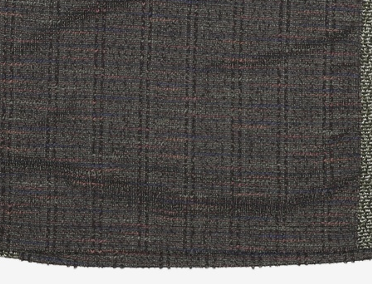 메종미네드(MAISON MINED) BLEND BOUCLE KNIT LONG SLEEVE MULTI GREEN M