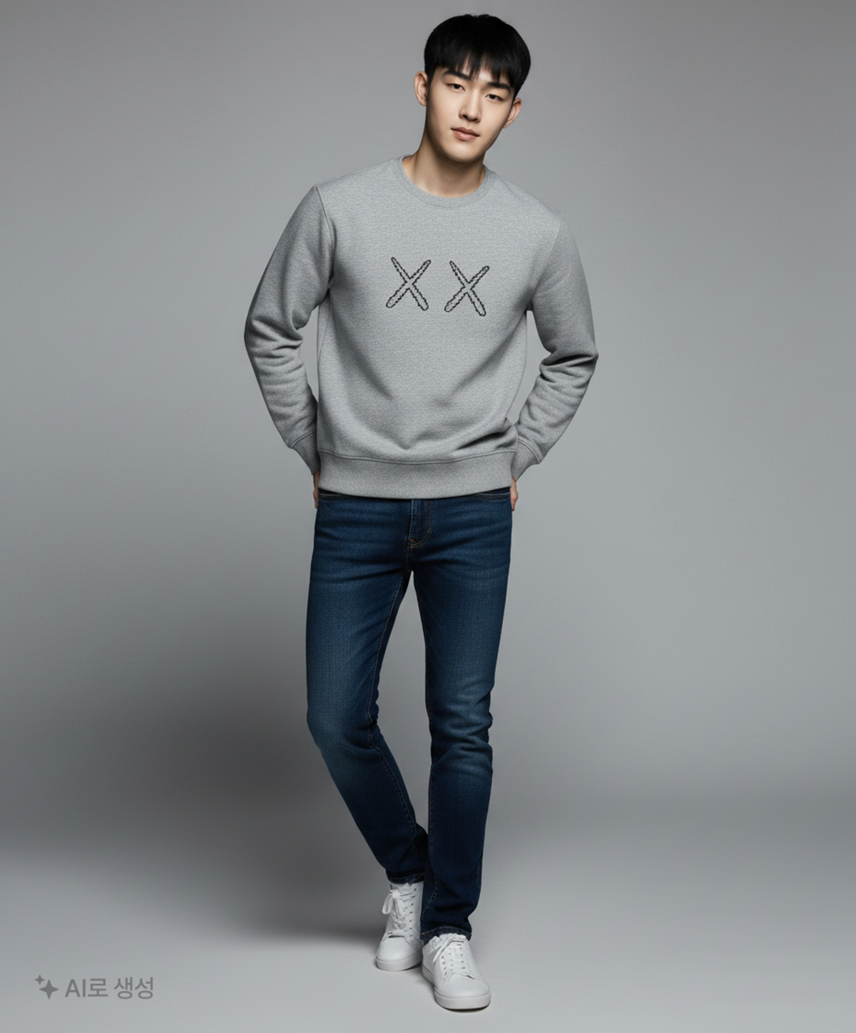 유니클로(UNIQLO) 맨투맨/스웨트셔츠 L