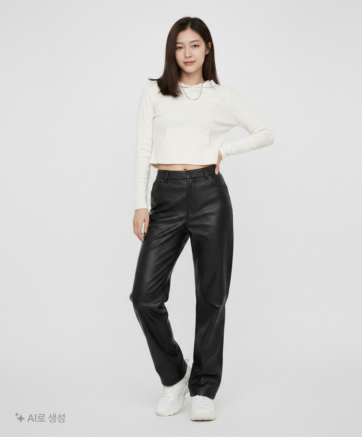 글로니(GLOWNY) 후드 티셔츠 S