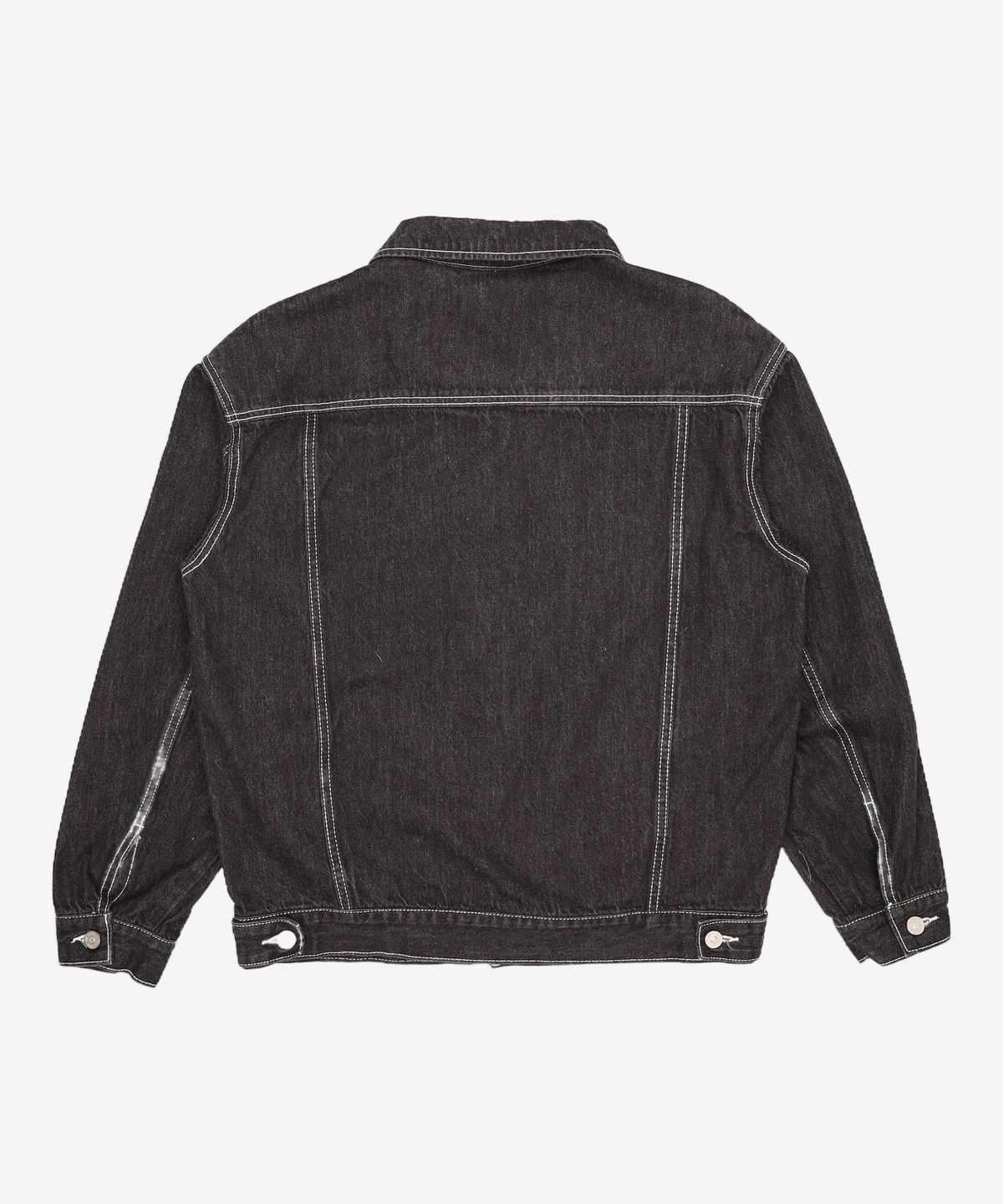 86로드(86ROAD) 2724 Washing denim jacket RAW BLACK L