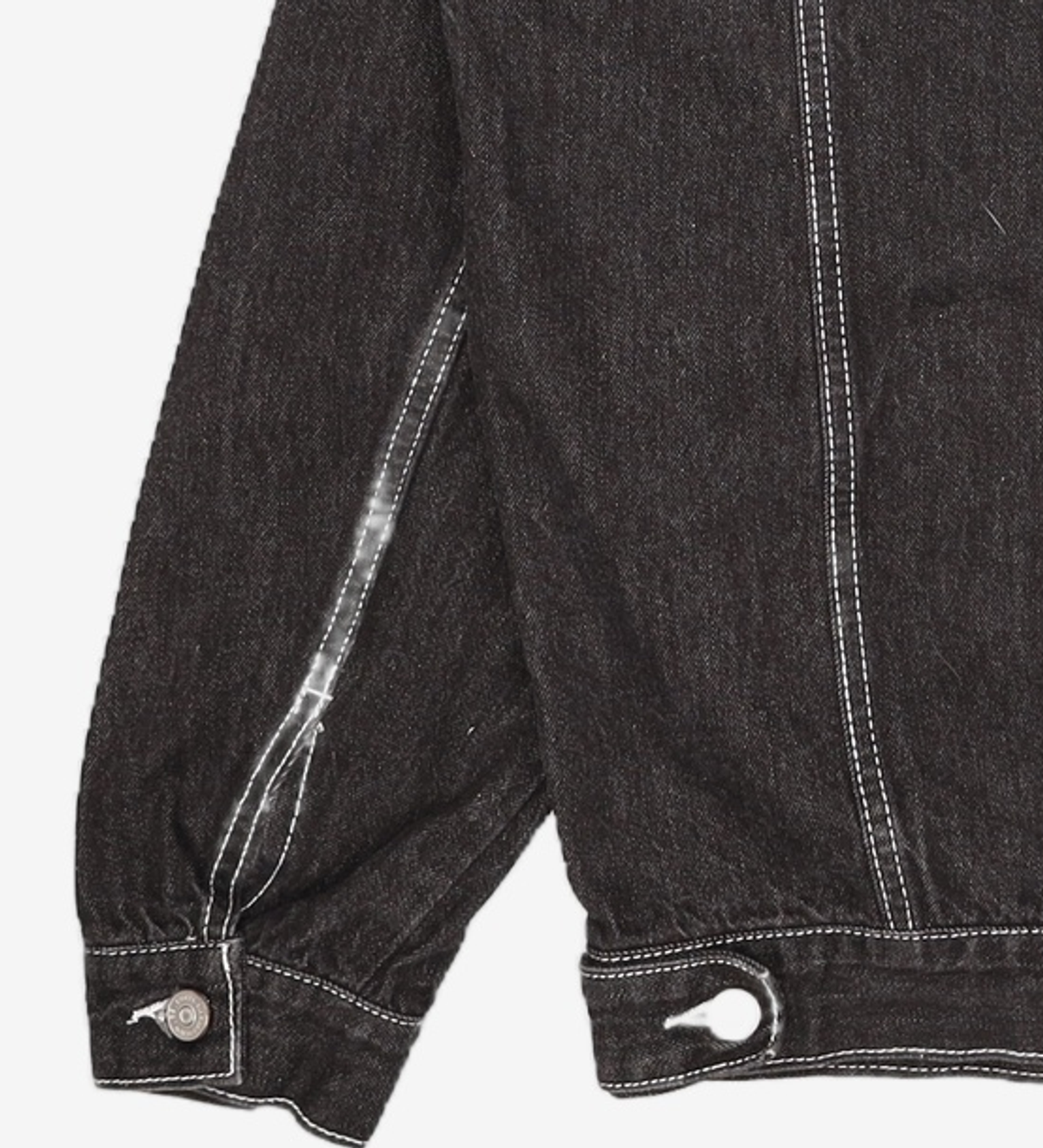 86로드(86ROAD) 2724 Washing denim jacket RAW BLACK L