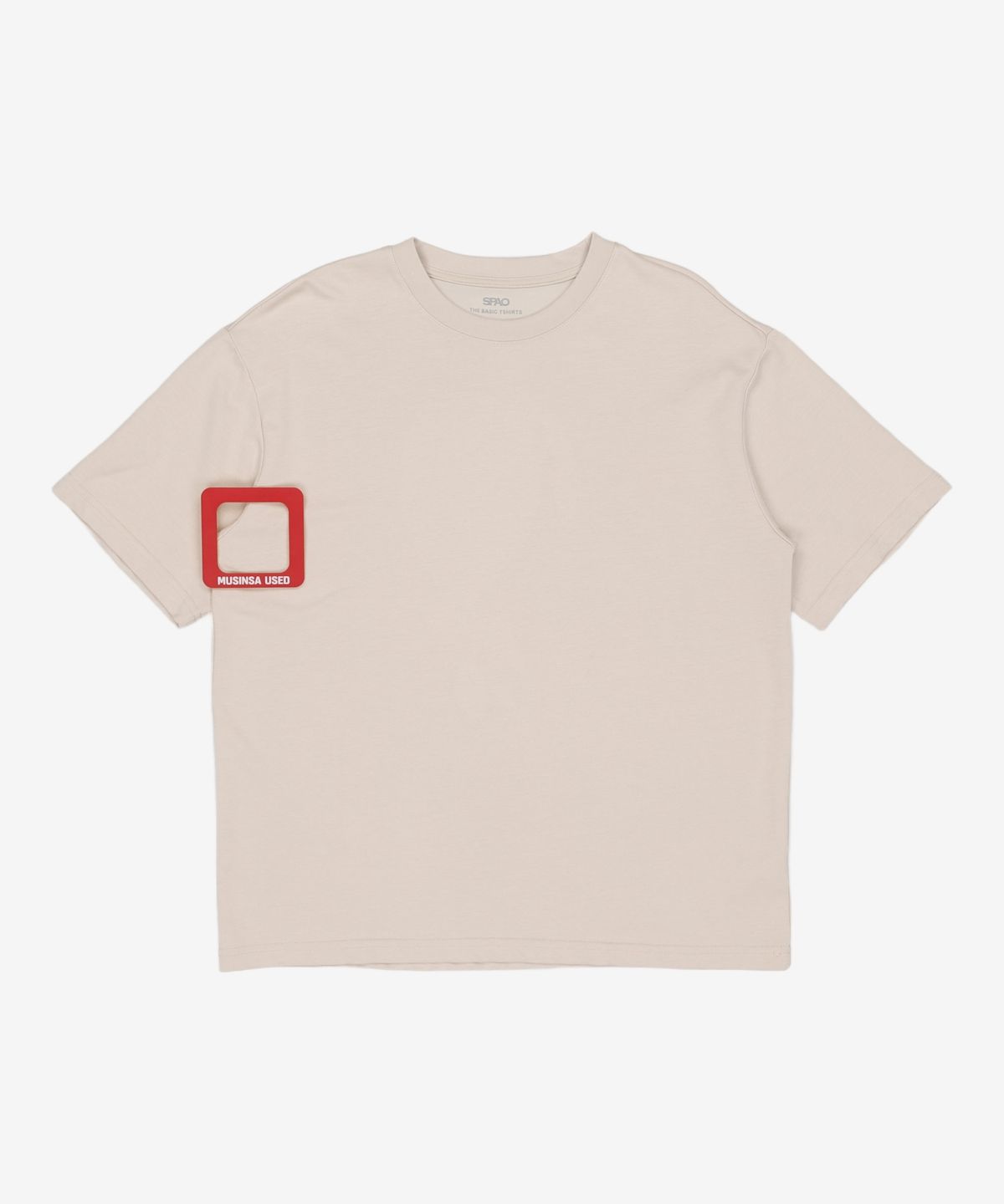 스파오(SPAO) [COOLTECH] 더블쿨코튼 R넥 반팔티_SPRWD25U01 XL