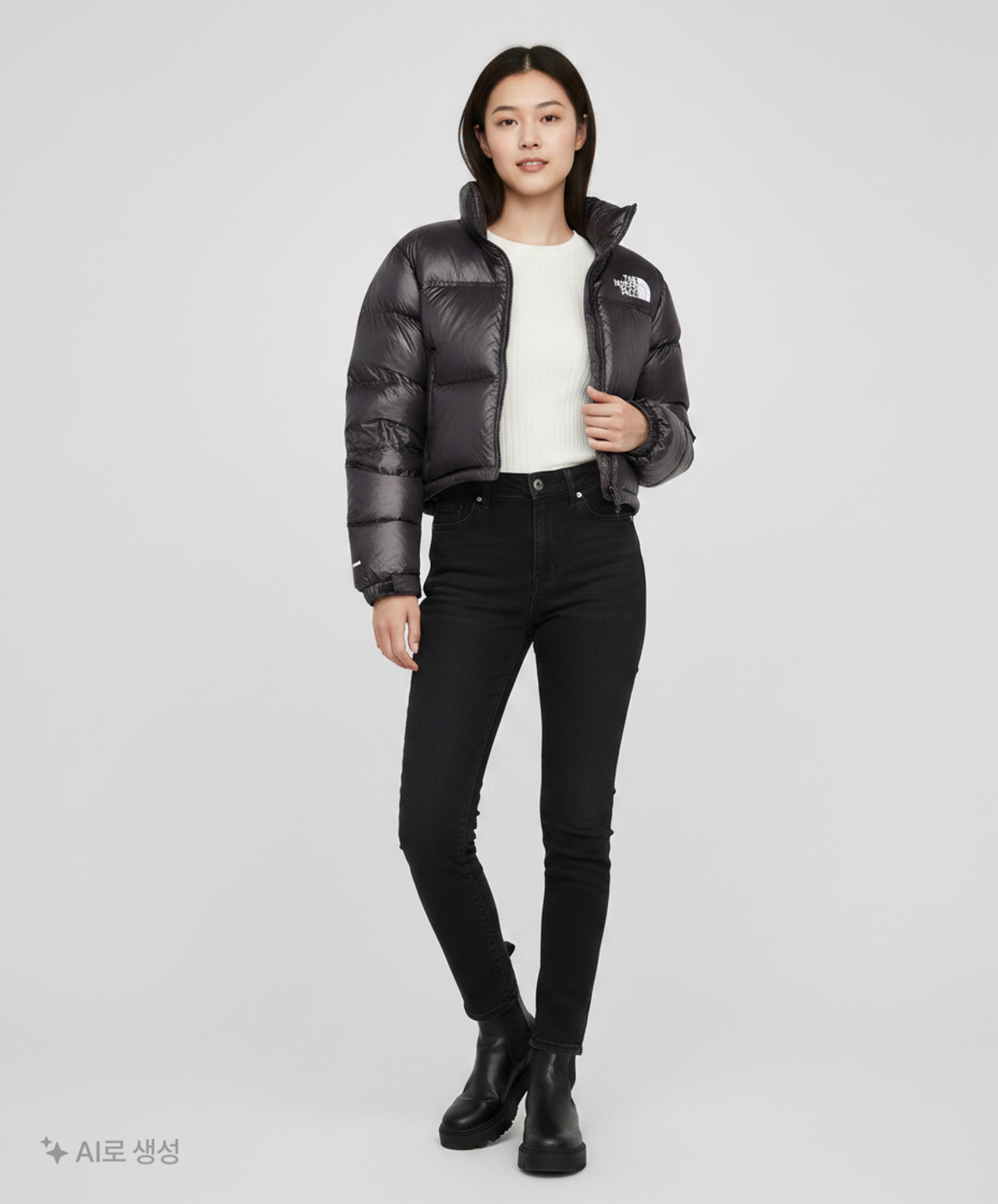 노스페이스(THE NORTH FACE) NJ1DP96A 여성 눕시 숏 자켓 S
